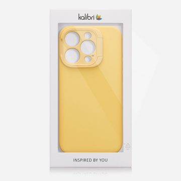 kalibri Handyhülle Hülle für Apple iPhone 15 Pro Max harte Handyhülle, Case kompatibel mit MagSafe - Cover mit Ständer