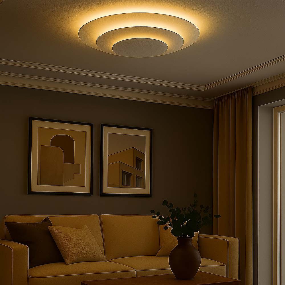 GLOBO LIGHTING LED Deckenleuchte, LED-Leuchtmittel fest verbaut, Warmweiß, günstig online kaufen