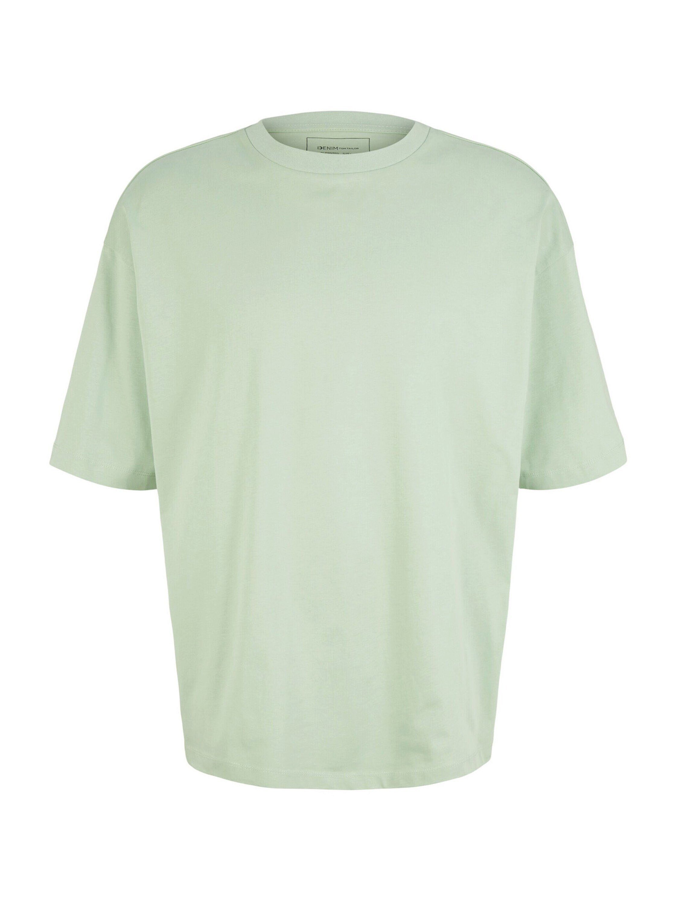TOM TAILOR Denim T-Shirt (1-tlg) placid green