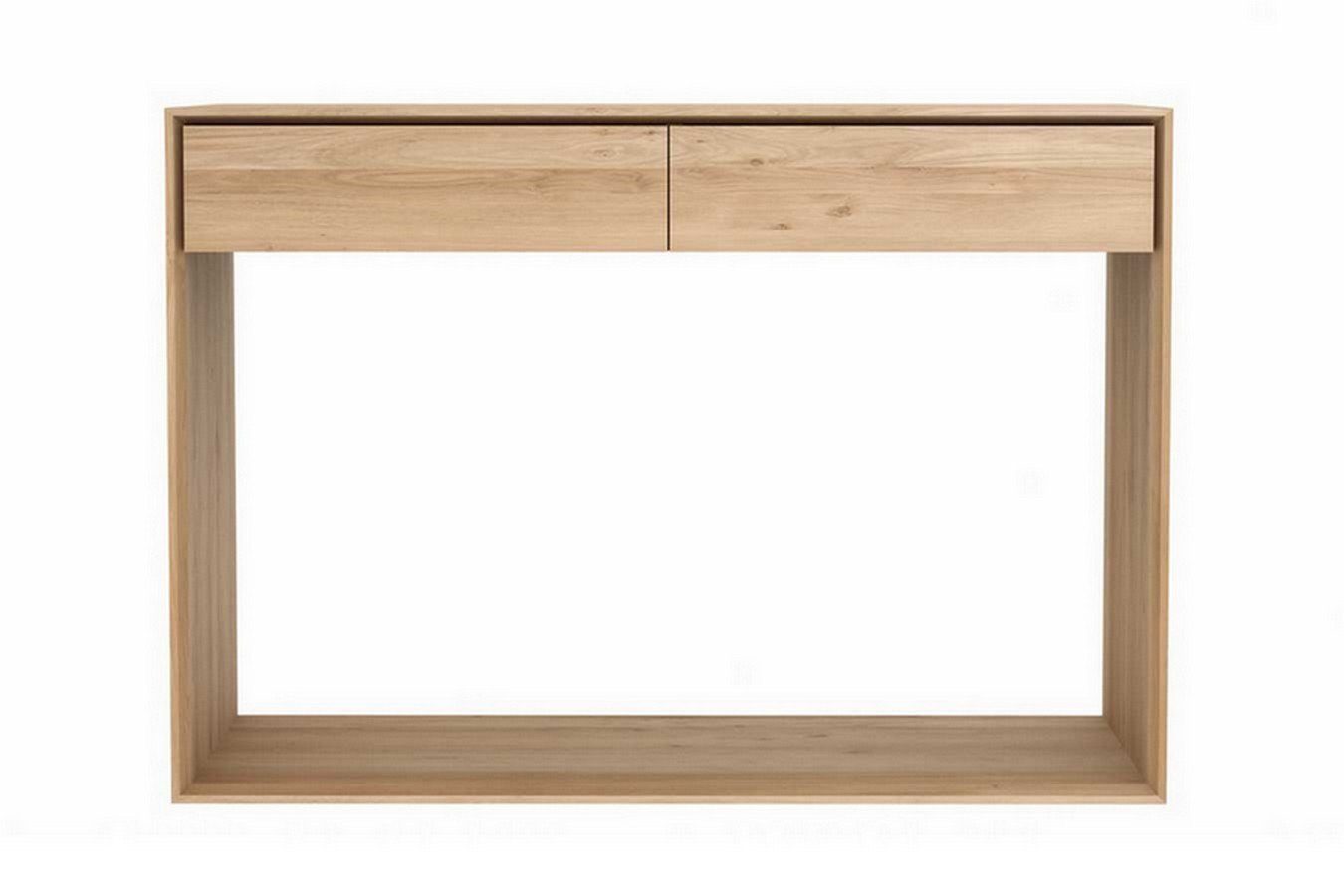 Ethnicraft Konsolentisch Konsole Nordic Eiche massiv B 120 cm