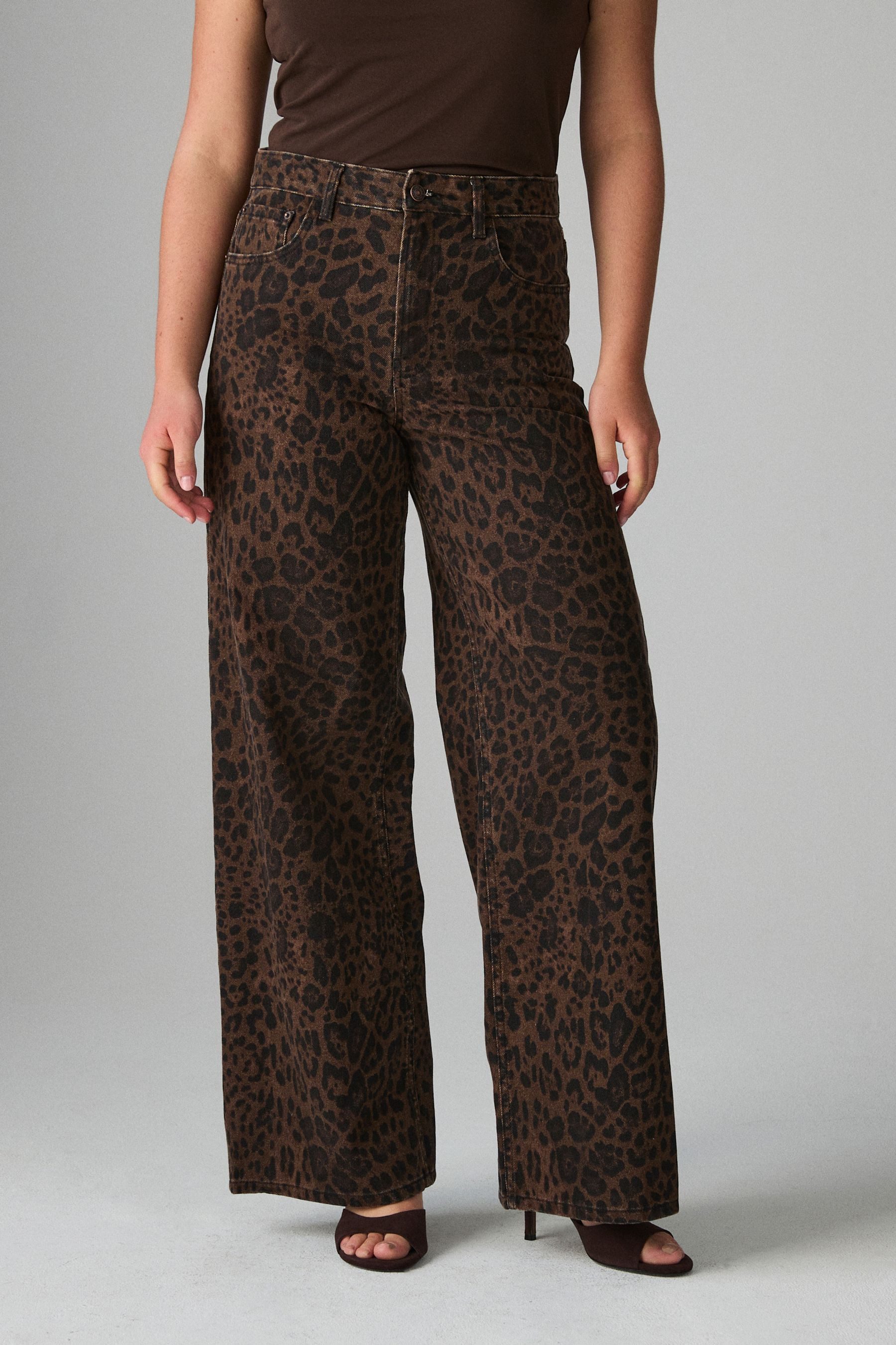 Next Weite Jeans Hourglass Jeans mit weitem Bein (1-tlg)