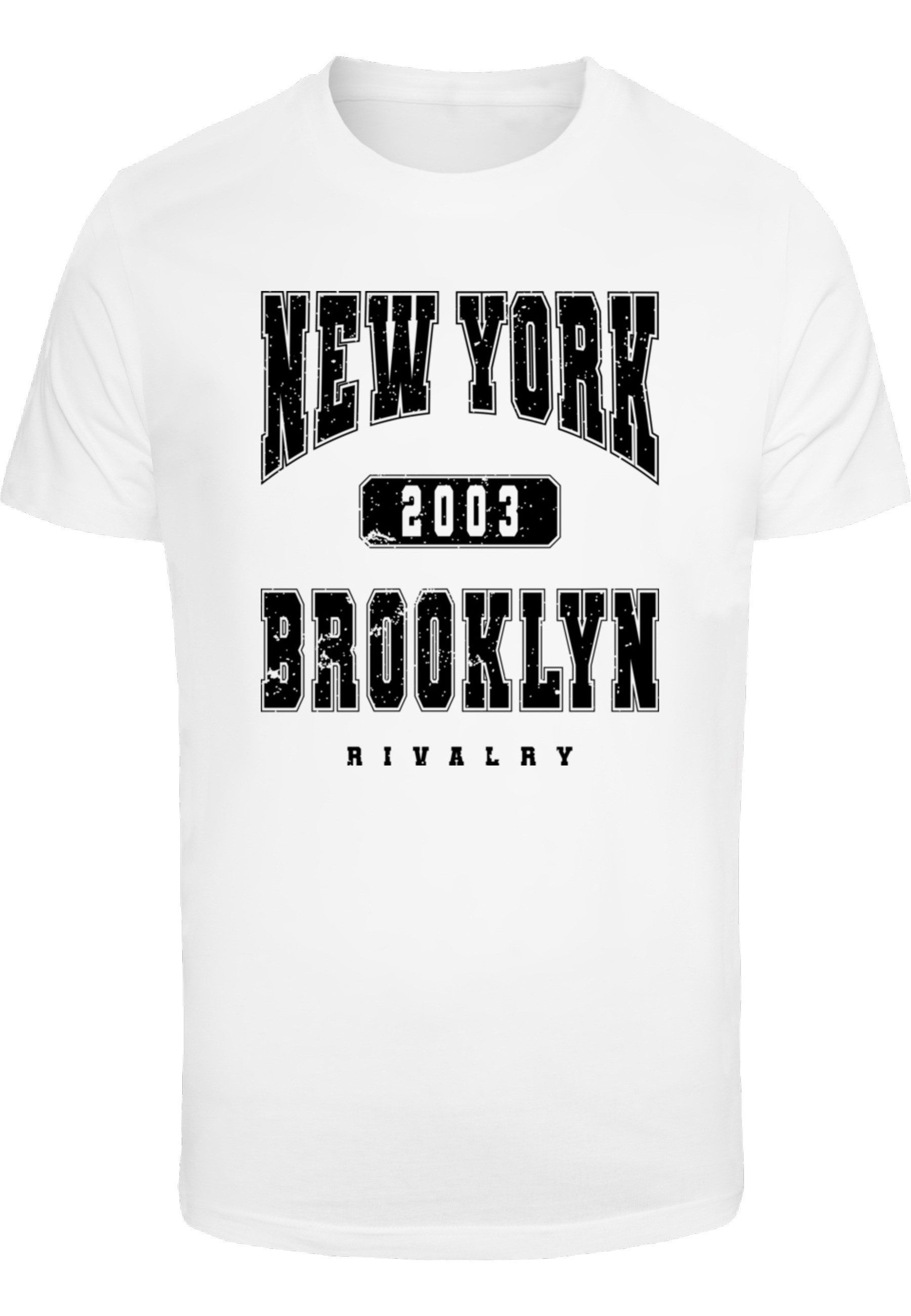 MisterTee T-Shirt MisterTee Herren Brooklyn College Style Tee (1-tlg)