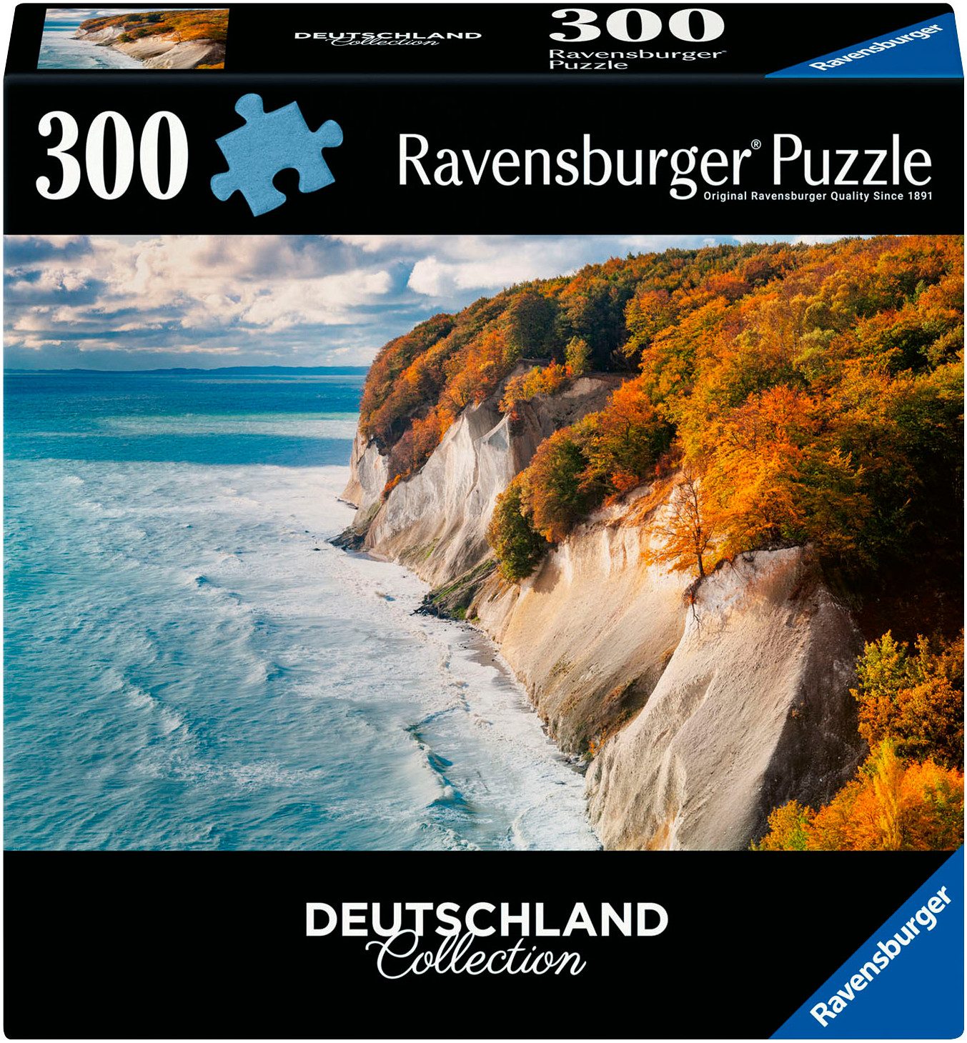 Ravensburger Puzzle Deutschland Collection, Kreidefelsen auf Rügen, 300 Puz günstig online kaufen