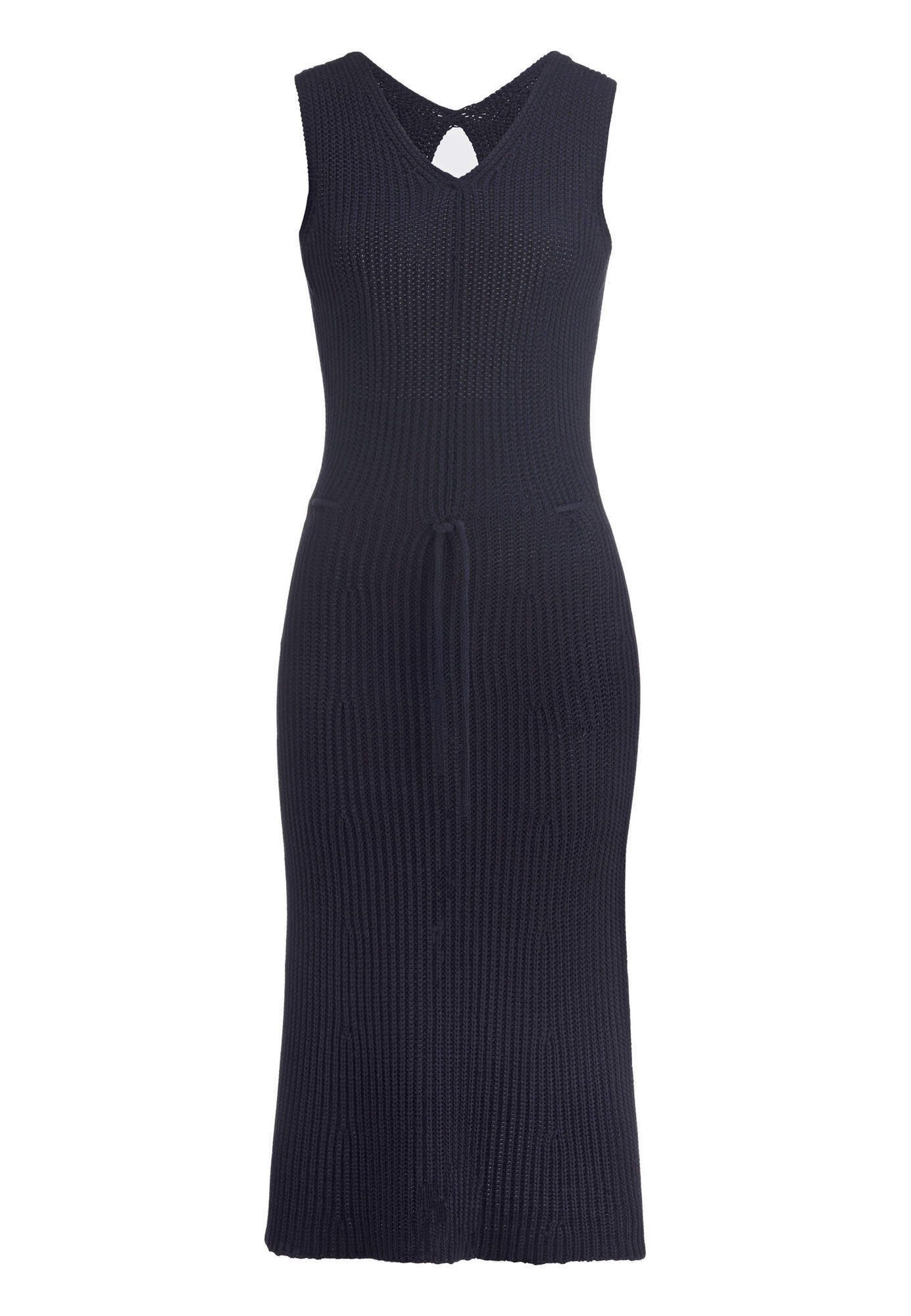 Hessnatur Strickkleid Midi Slim aus reiner günstig online kaufen