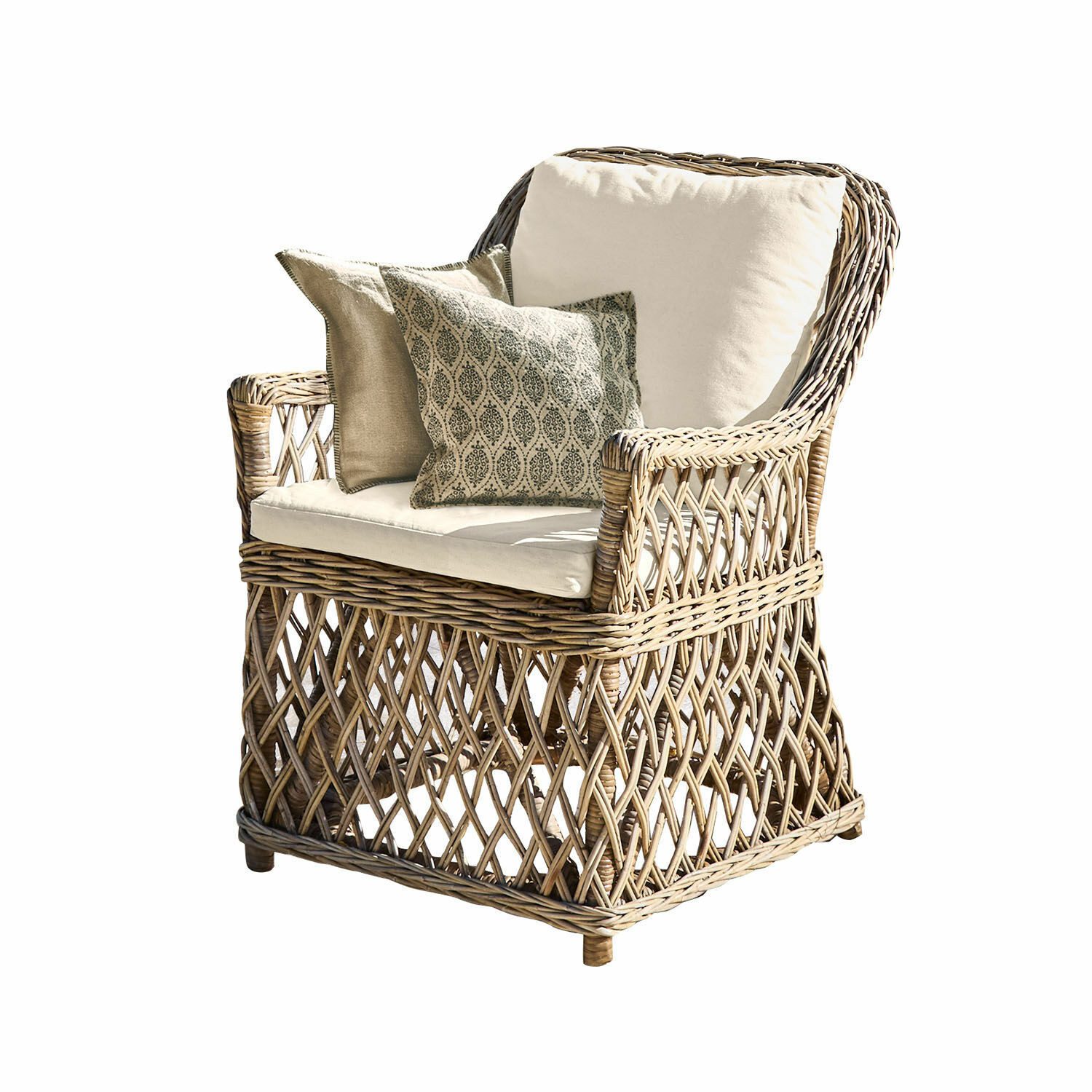 Mirabeau Gartensessel Sessel Nesvryn braun/beige