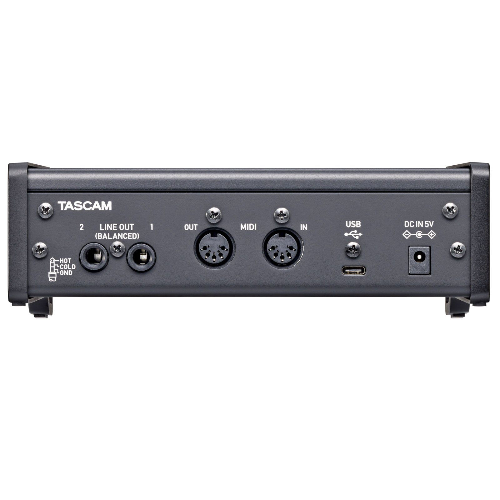 Tascam US-2x2HR USB Audio-Midi-Interface Digitales Aufnahmegerät (USB-Audio-Interface)
