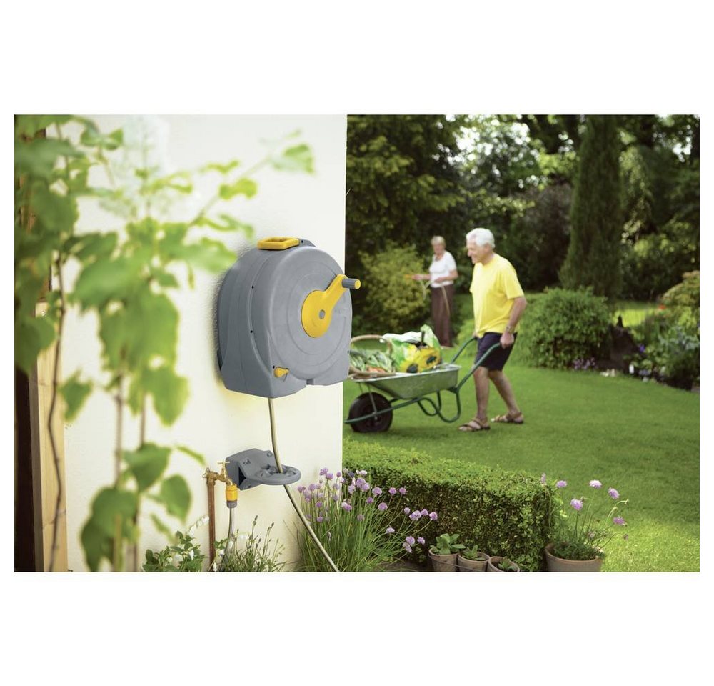 Thumbnail - Hozelock Gartenschlauch Wandschlauchbox mit 40 m Schlauch