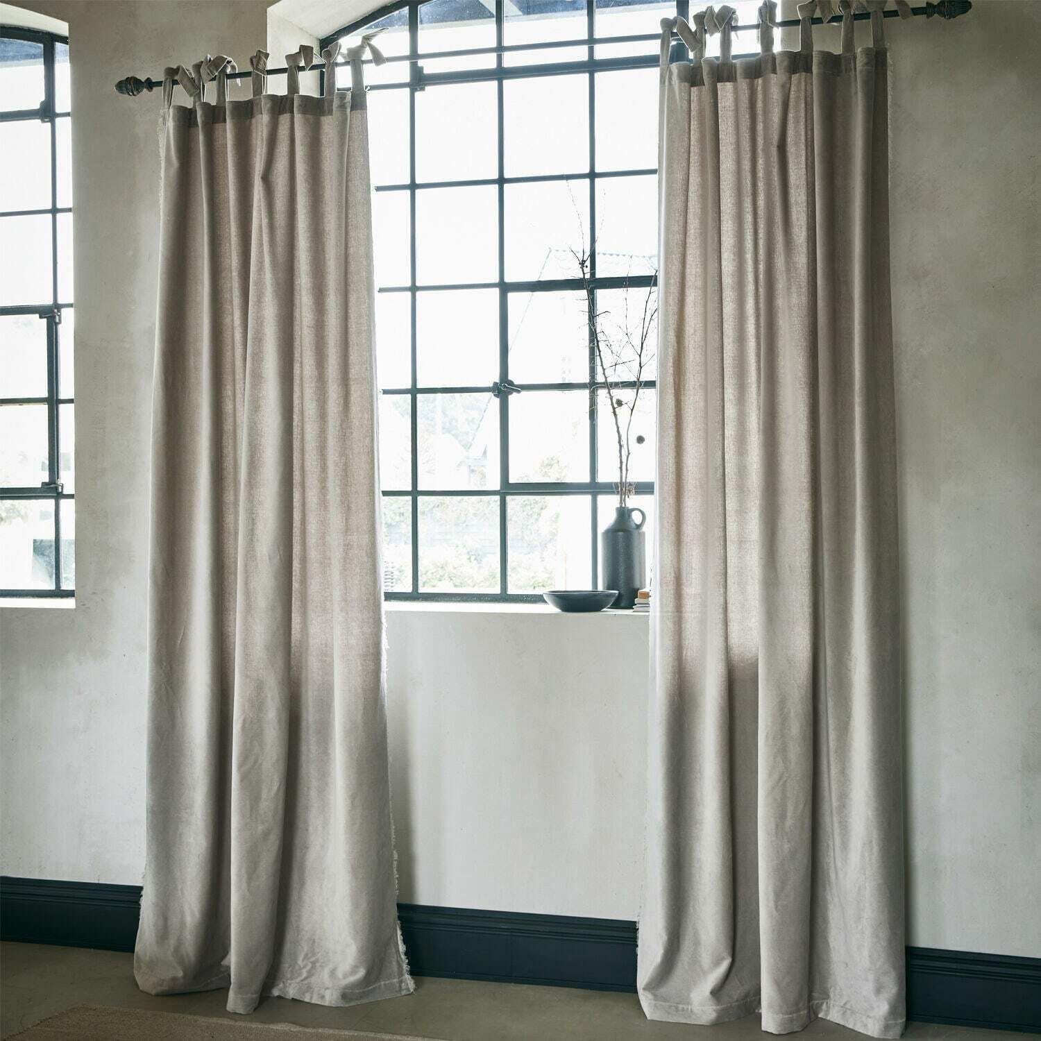 Mirabeau Vorhang Vorhang Bagujo grau günstig online kaufen