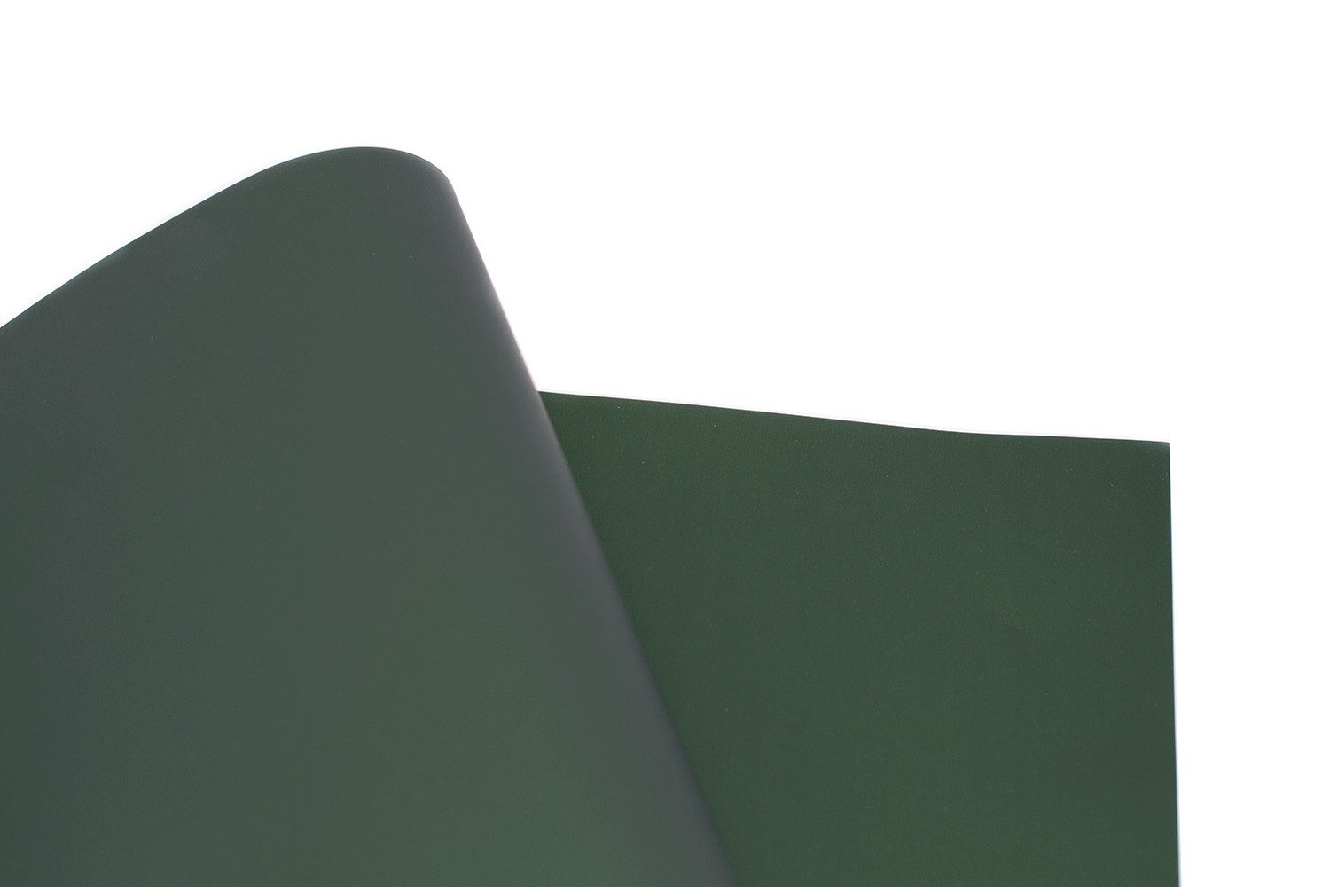 Star Geschenkpapier, Geschenkpapier einfarbig 70cm x 2m Rolle Dunkelgrün metallic matt