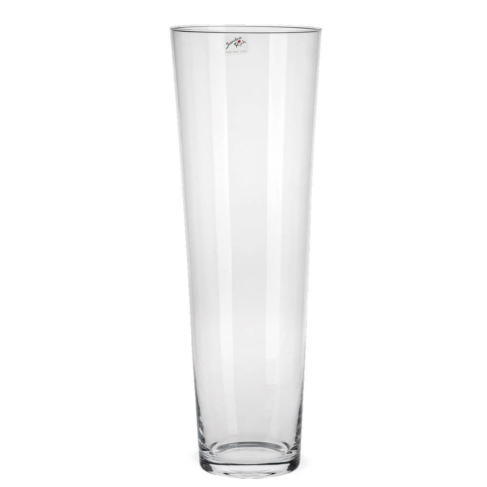 matches21 HOME & HOBBY Dekovase Vase Glas konisch Glasvase Blumenvase 19 cm (1 St). € 35,99
