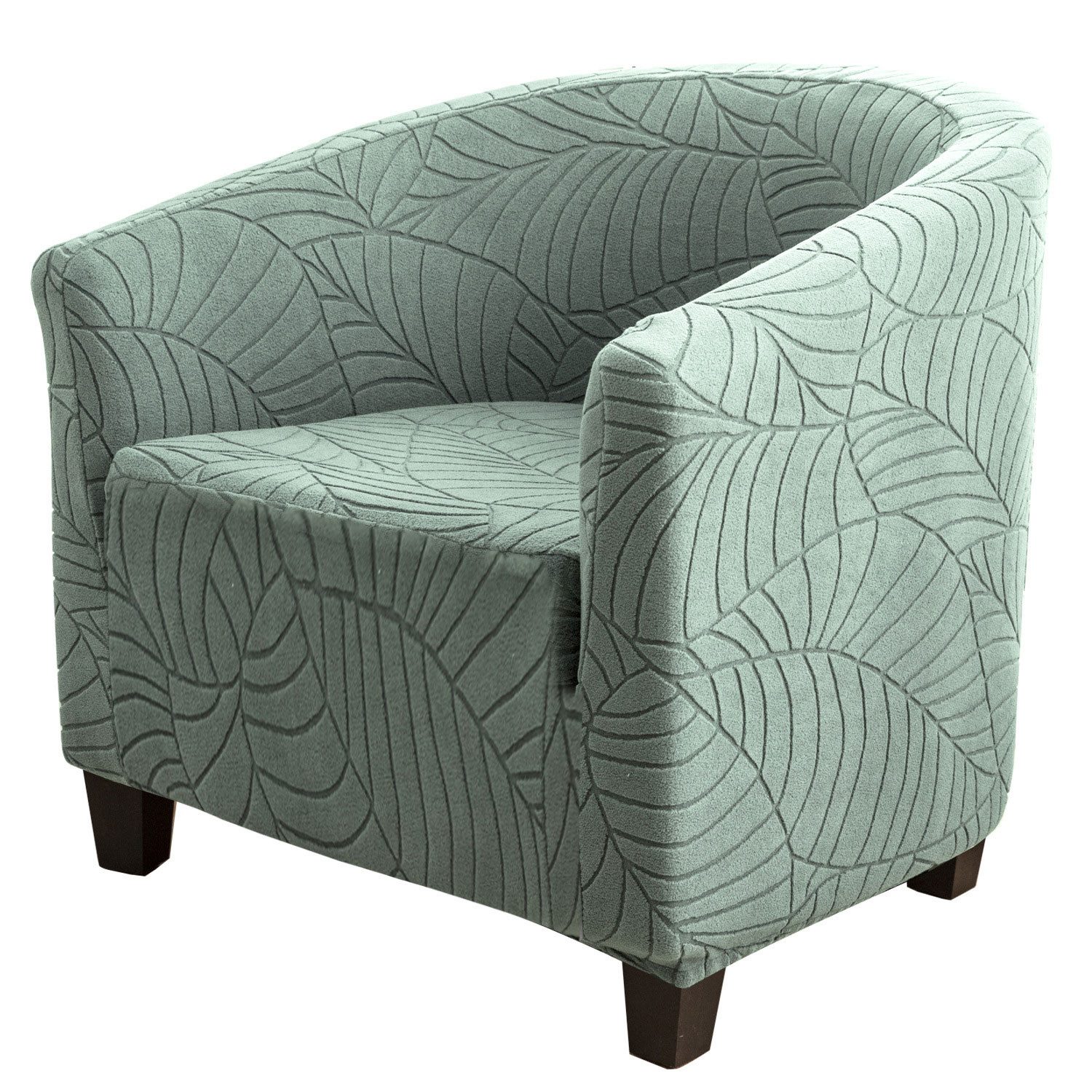 Refttenw Sofabezug 1-Sitzer 360° All-Inclusive Einteiliger Stuhlbezug Stretch-Sofabezug, Mit Armlehnen