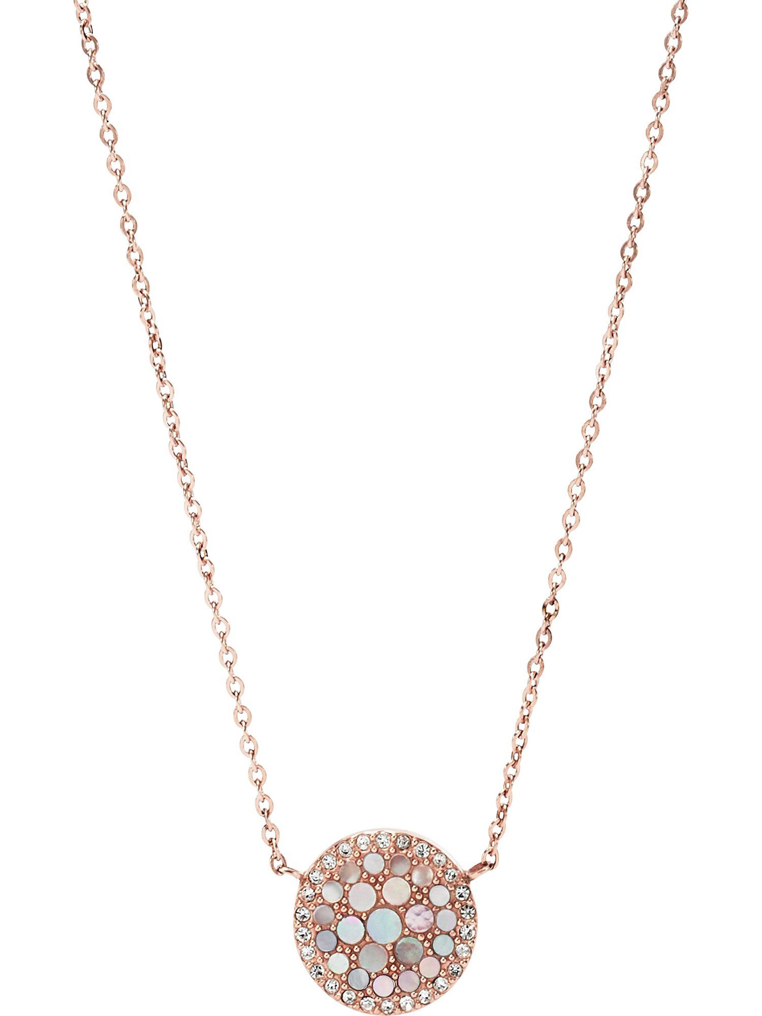 Fossil Collier Fossil Damen-Kette Edelstahl günstig online kaufen