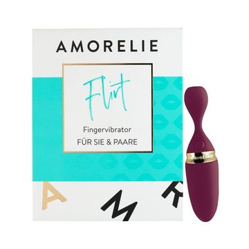 AMORELIE Massagegerät Flirt, 1-tlg., 6 Vibrationsmodi, Wiederaufladbar, Wasserdicht