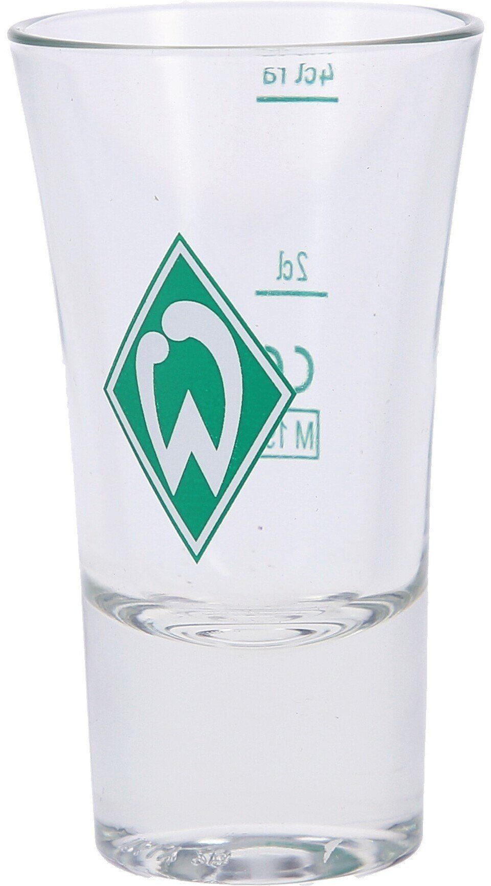 Werder Bremen Schnapsglas, Glas