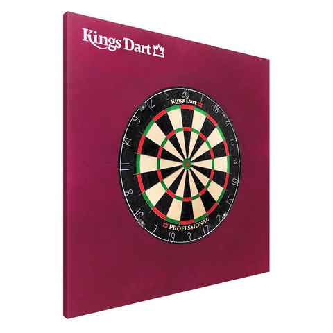 Kings Dart Dartscheibe Dart-Set, Geeignet für Steel- und Softdarts