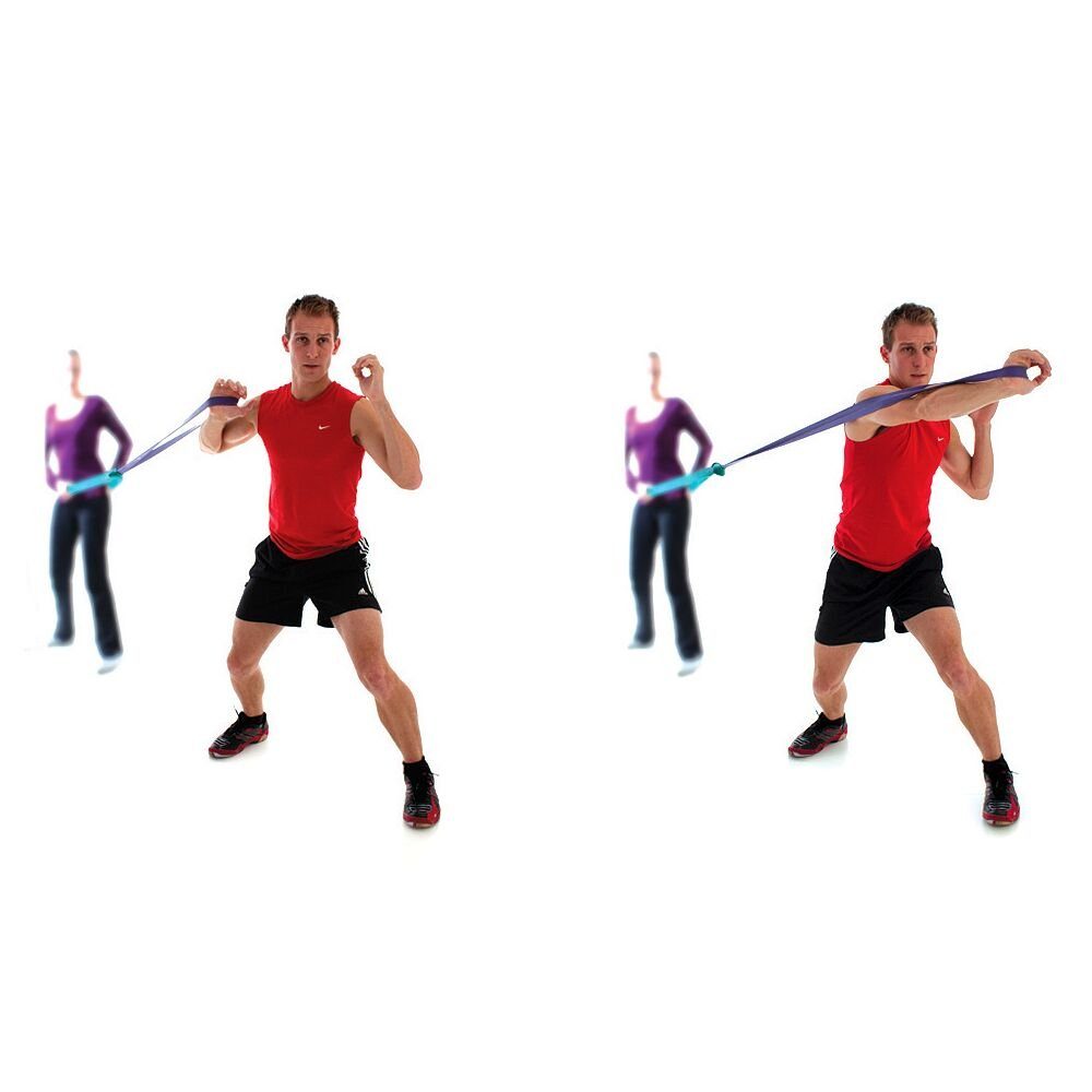 Muskelkräftigung und Stretchband Stretching Sport-Thieme Klimmzugband Für stark Orange, ultra Jumpstretch,