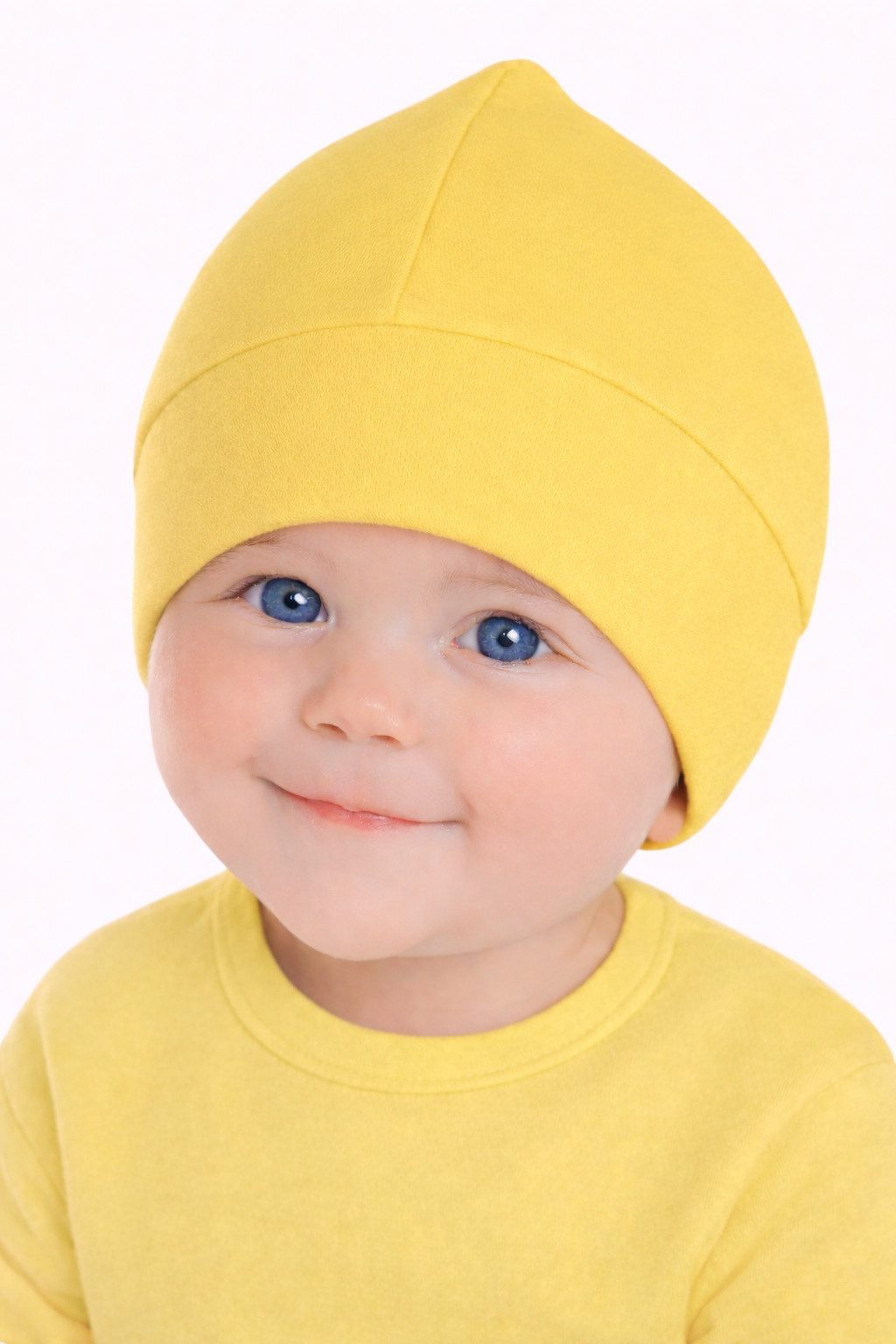 La Bortini Erstlingsmütze Baby Mütze Haube für Neugeborene unisex neutral Babymütze (Mütze für Jungen und Mädchen) aus Baumwolle, 32 33 34 35 36 37 38 39 40 41 42 43 44 45 46