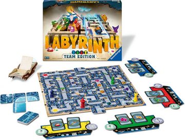 Ravensburger Spiel, Familienspiel Labyrinth Team Edition, Made in Europe, FSC® - schützt Wald - weltweit
