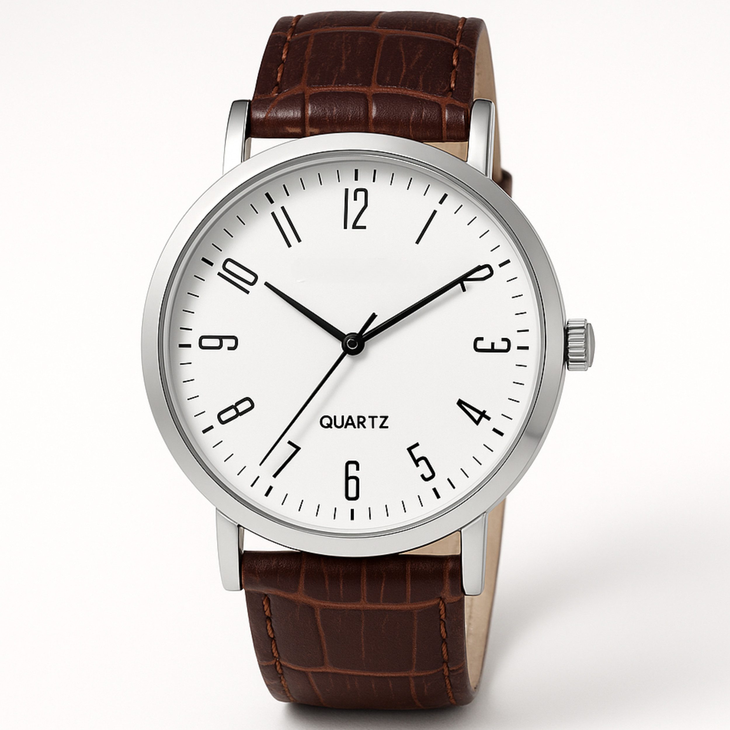 StellarLuma Quarzuhr Herren Armbanduhr Quarz Lederoptik inkl eleganter Uhre günstig online kaufen