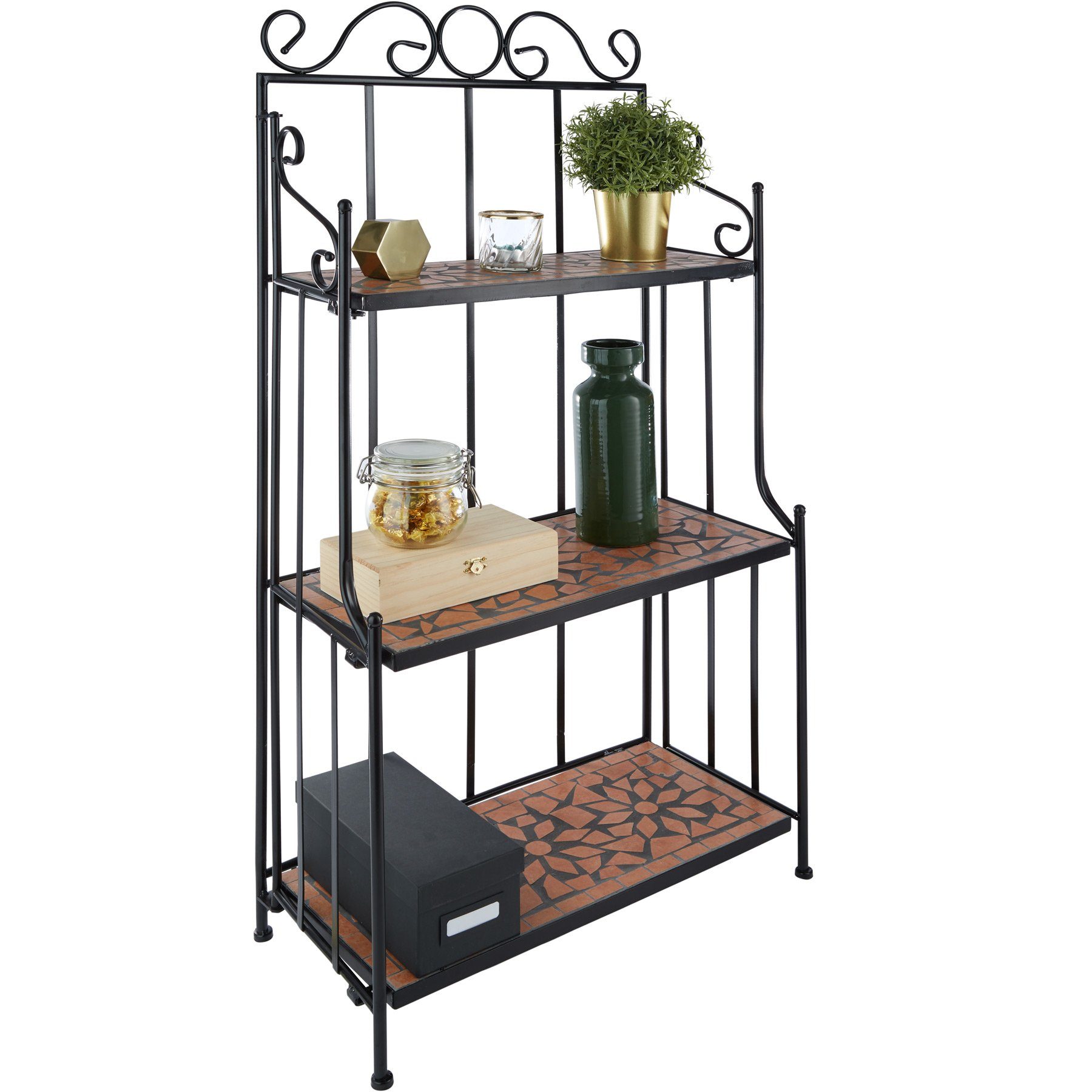 tectake Pflanztisch Metallregal (1-St., 1 tlg), günstig online kaufen