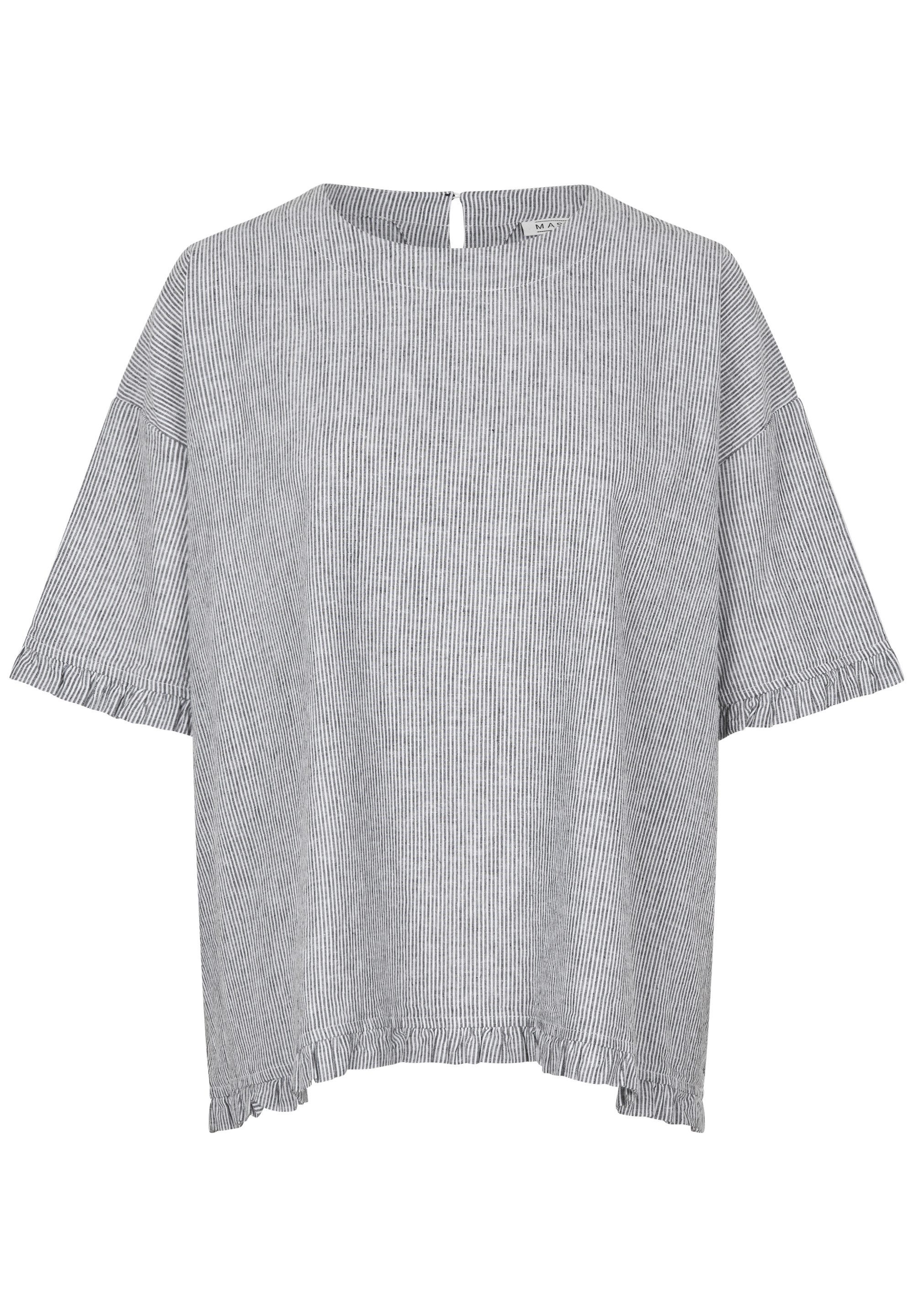 Masai Langarmbluse MaDreuma Baumwoll-Leinen-Mischung, Oversize-Schnitt günstig online kaufen