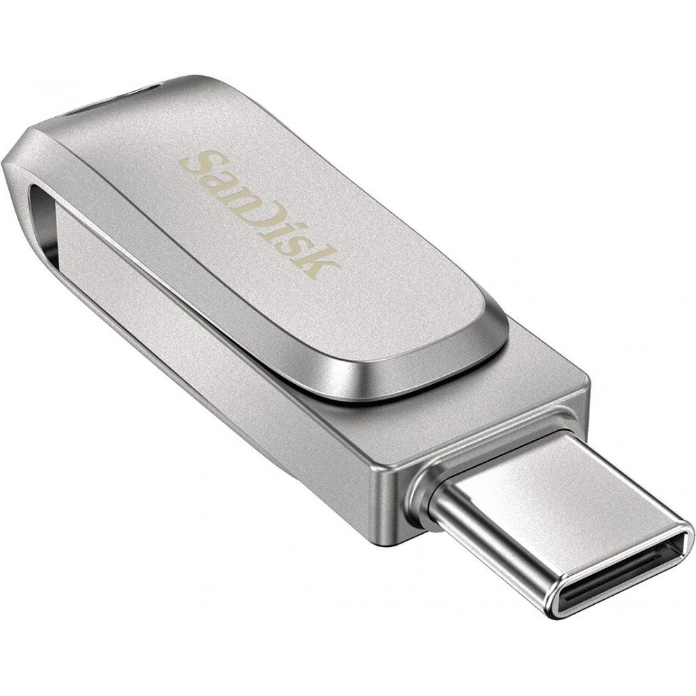 Sandisk Ultra Dual Drive Luxe 512 GB - Speicherstick - silber USB-Flash-Laufwerk