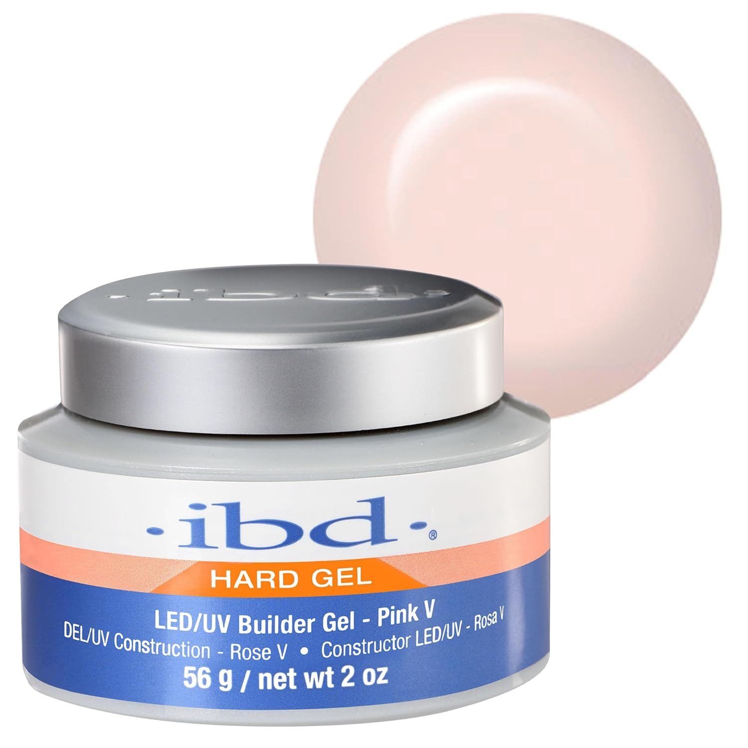 IBD UV-Gel IBD LED/UV Builder Gel Pink V Premium Nagelaufbau 56 g