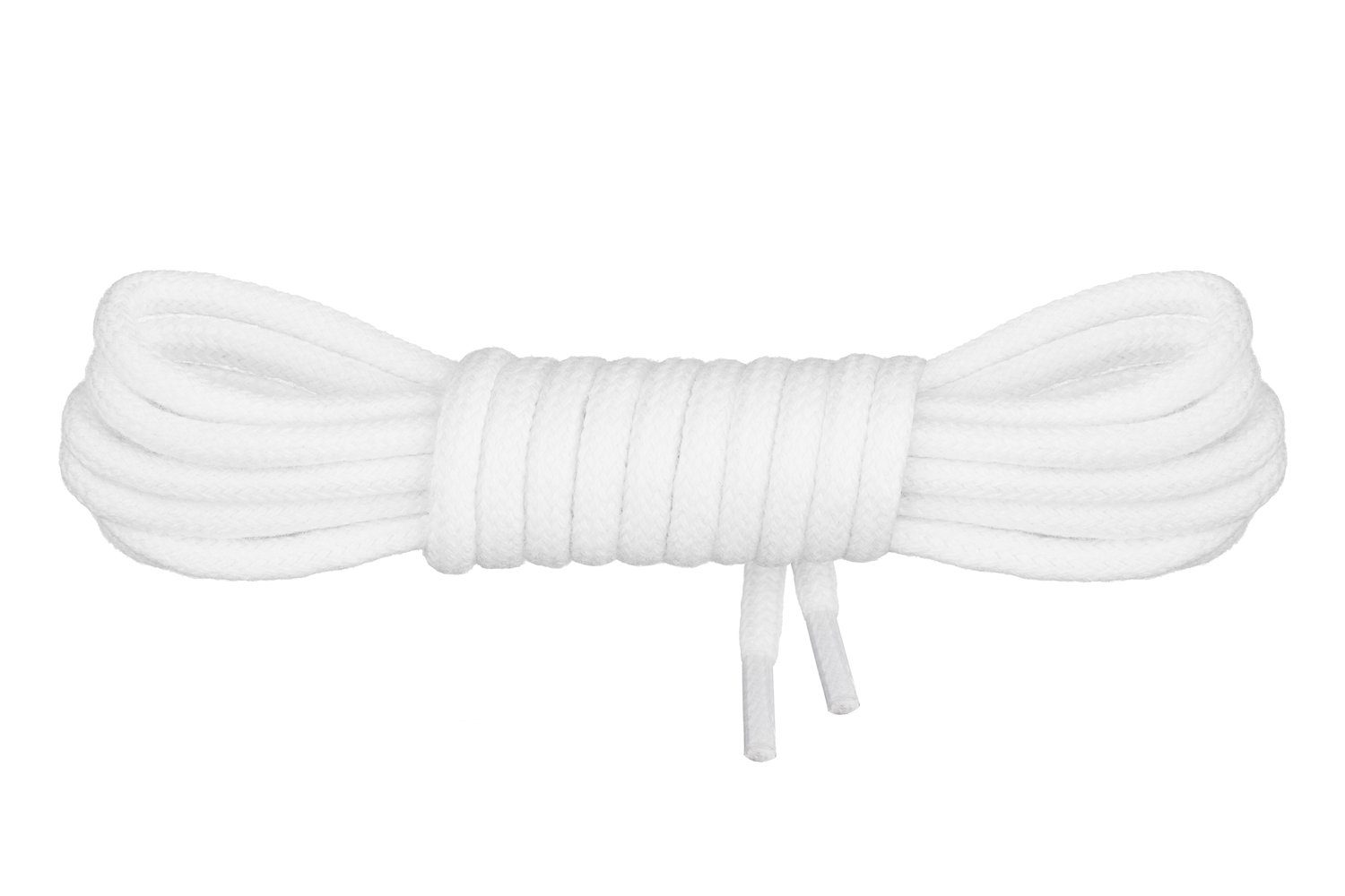 Mount Swiss Schnürsenkel runde Schnürsenkel aus 100% Baumwolle, reißfest, ø 3 mm -4 mm, Längen