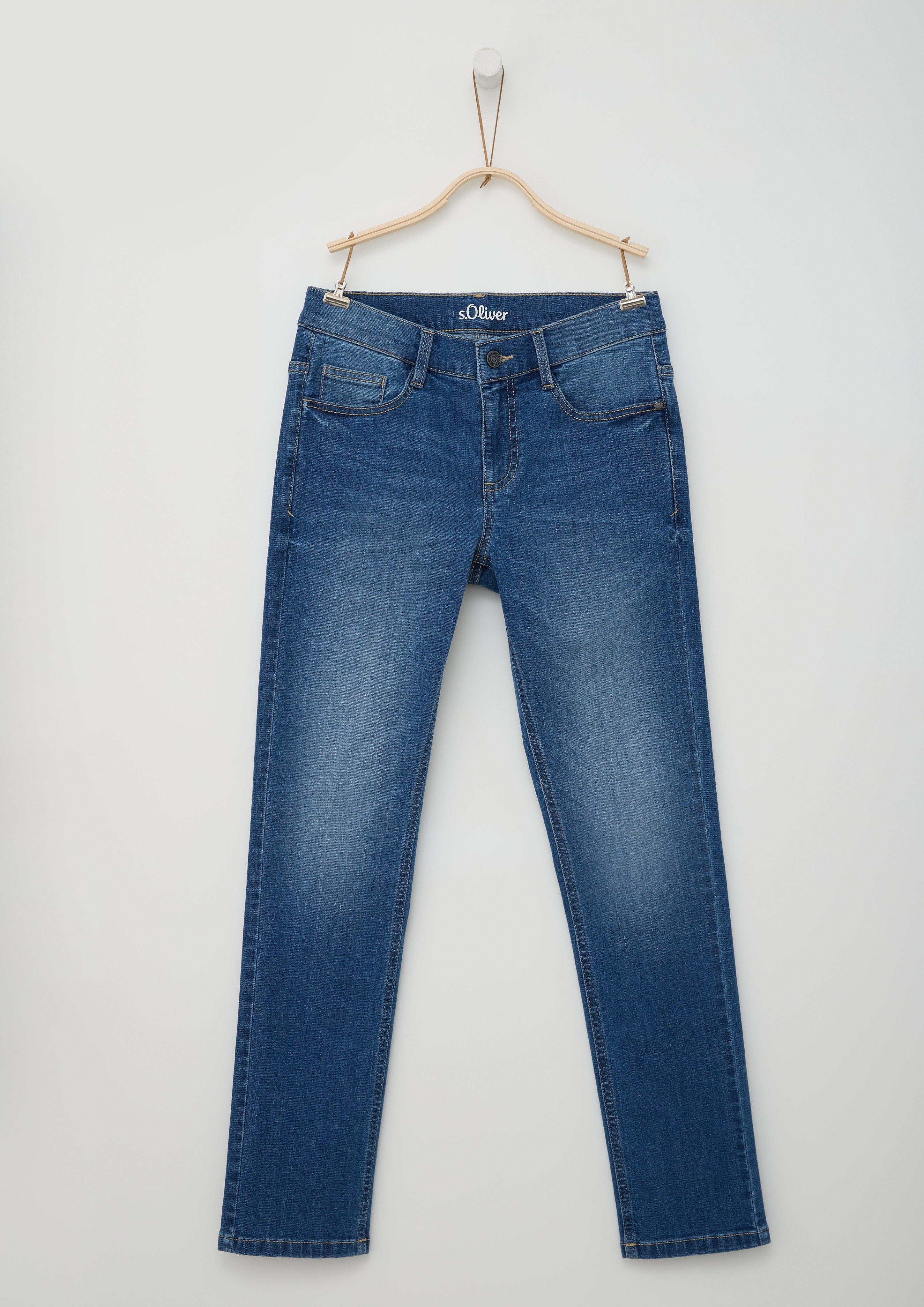 5-Pocket-Jeans Jeans Seattle / Regular Fit / Mid Rise / Slim Leg
