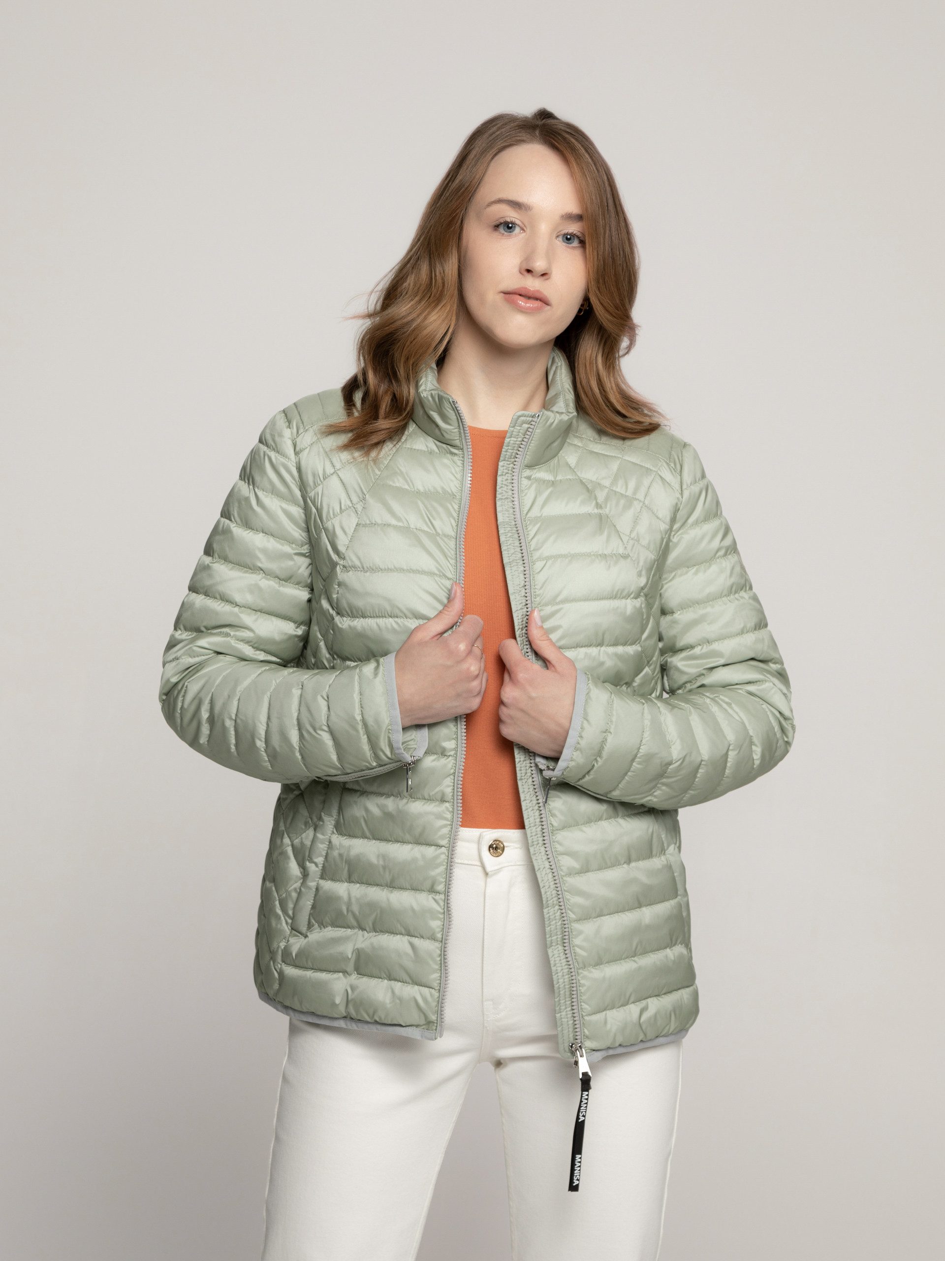 Manisa Steppjacke Steppjacke gesteppte Bikeroptik