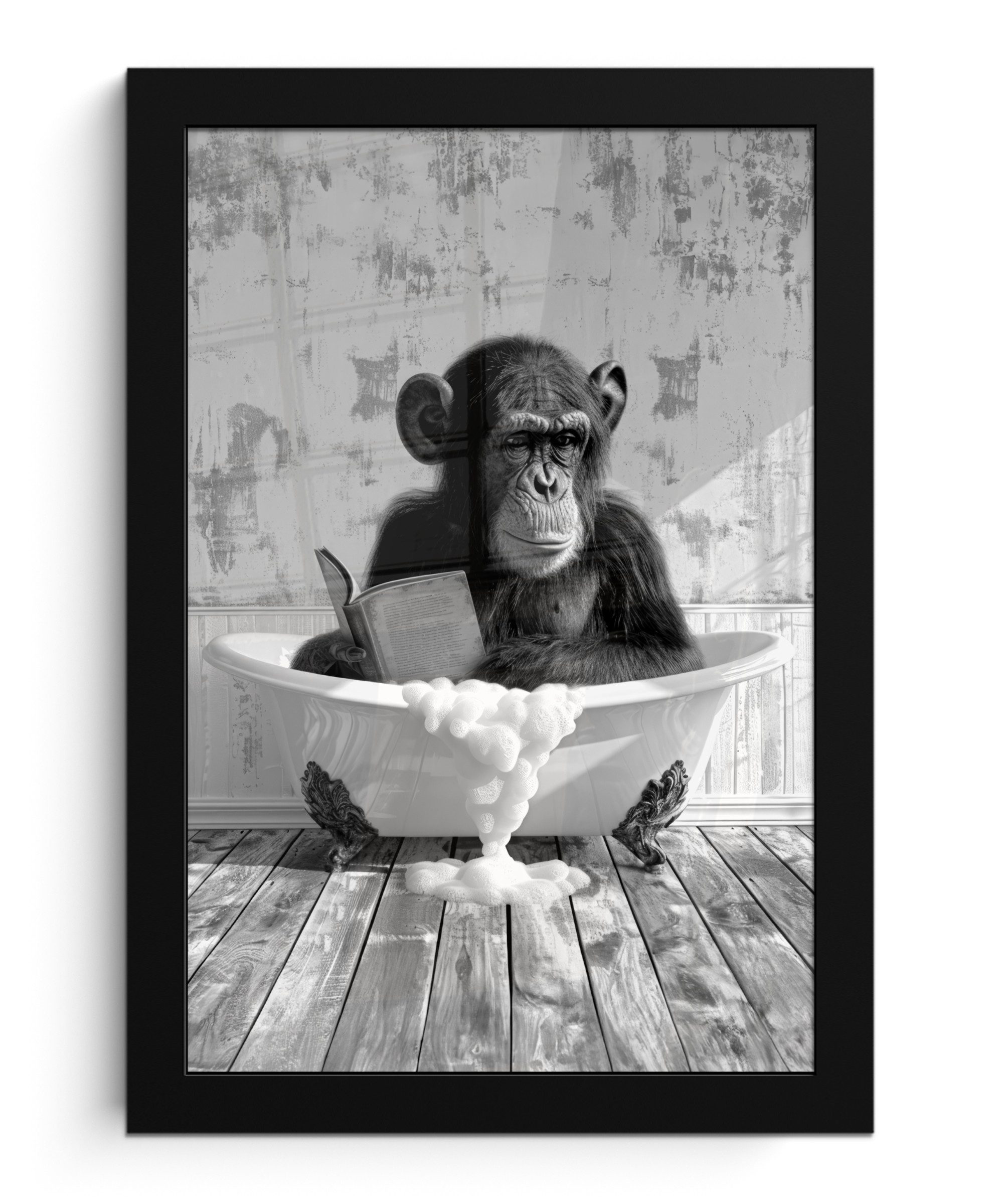 MuchoWow Poster Vintage - Affe - günstig online kaufen