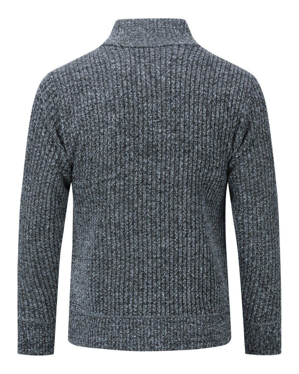 Allthemen Strickjacke mit Stehkragen Herren klassischer Cardigan günstig online kaufen