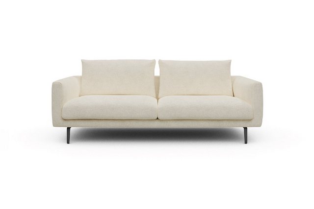 moebelfaktor Sofa Karl 3-Sitzer, Schlanker Rahmen, geneigte Armlehne, itali günstig online kaufen