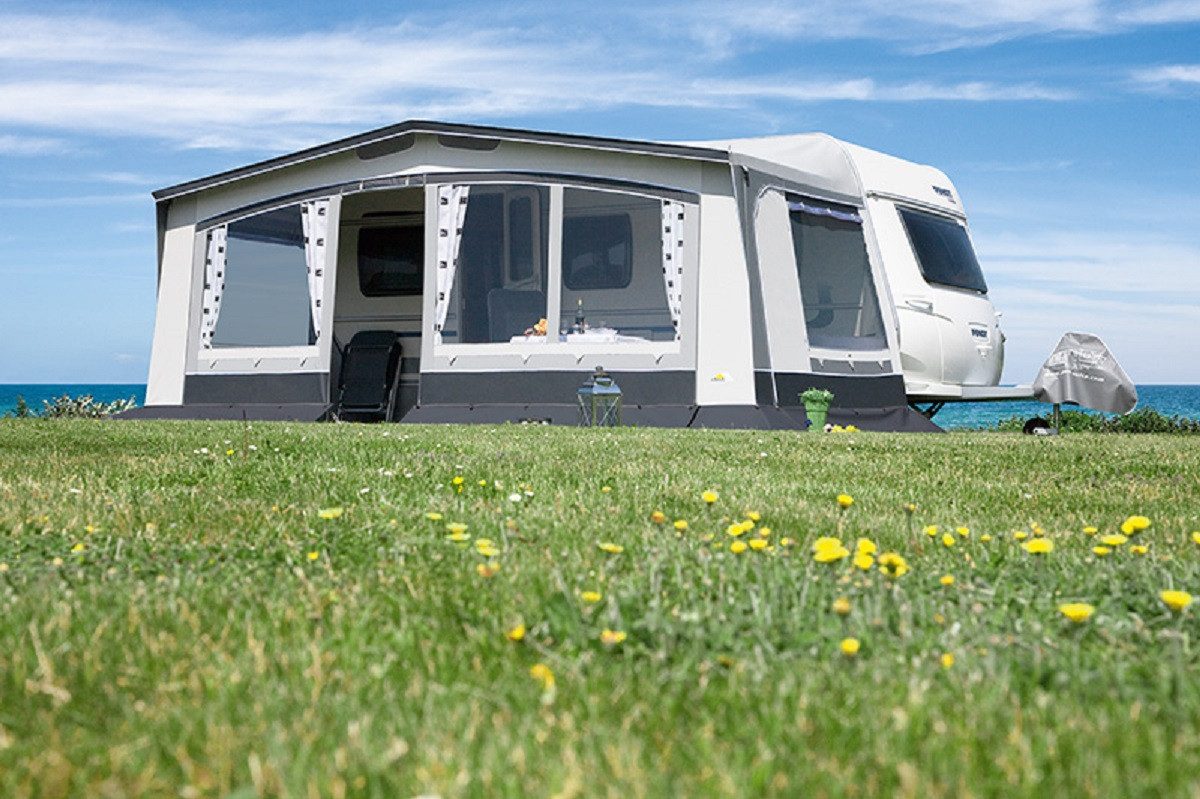 dwt Vorzelt WVZ Trend II inkl. 25 x 1 mm Gestänge ST, Gr. 12 (881-910 cm)