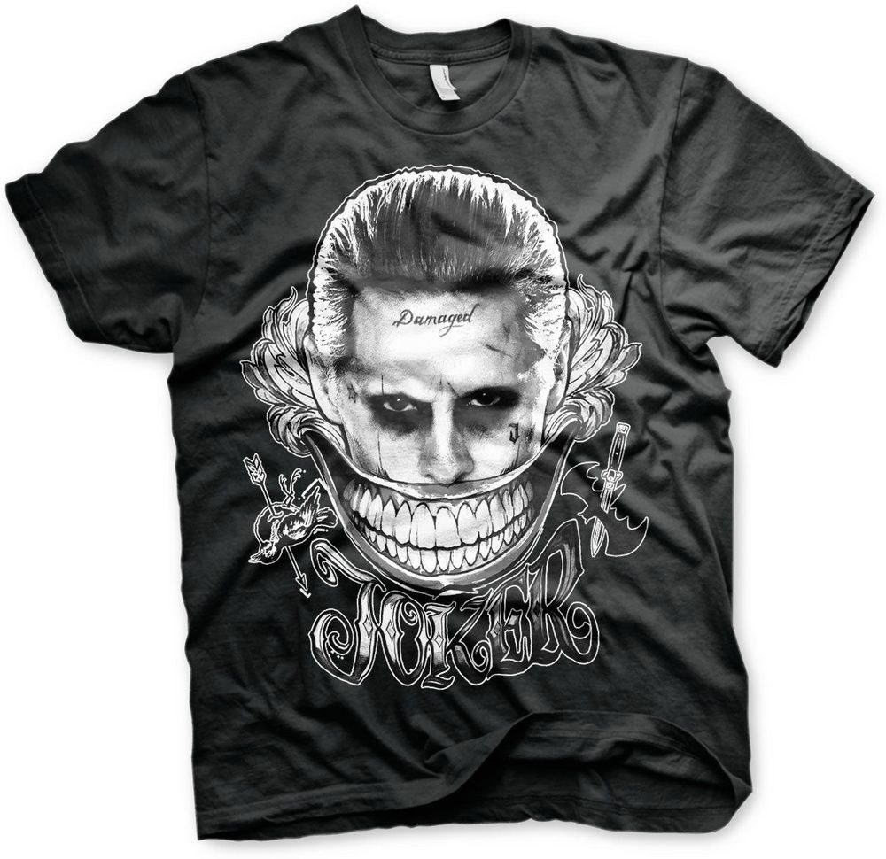 Suicide Squad T-Shirt Joker Damaged T-Shirt