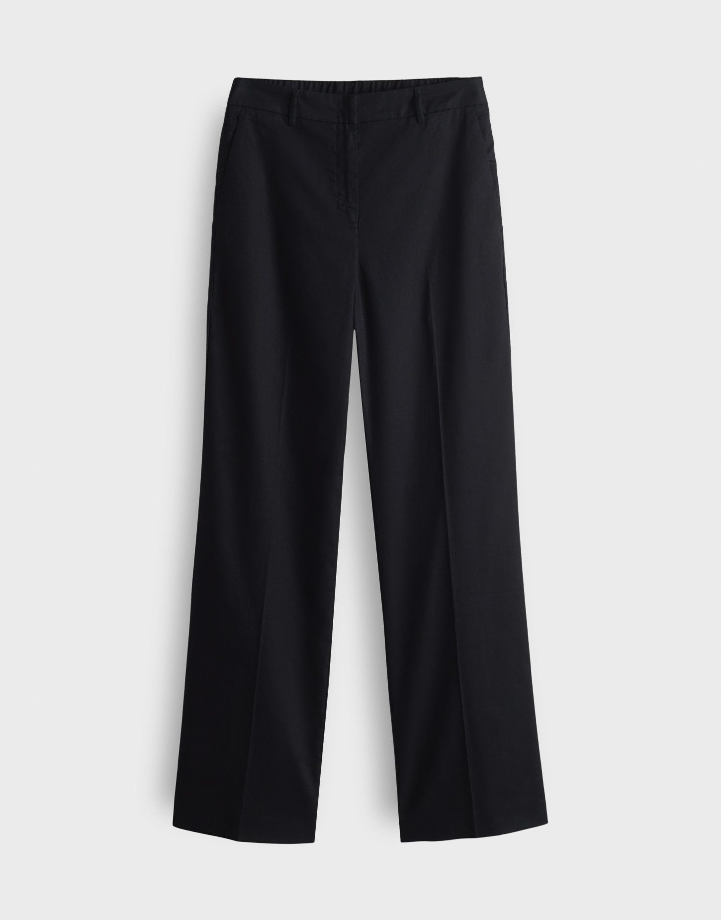 Anzughose MAIGA LINEN Wide mit hinterem Komfortbund