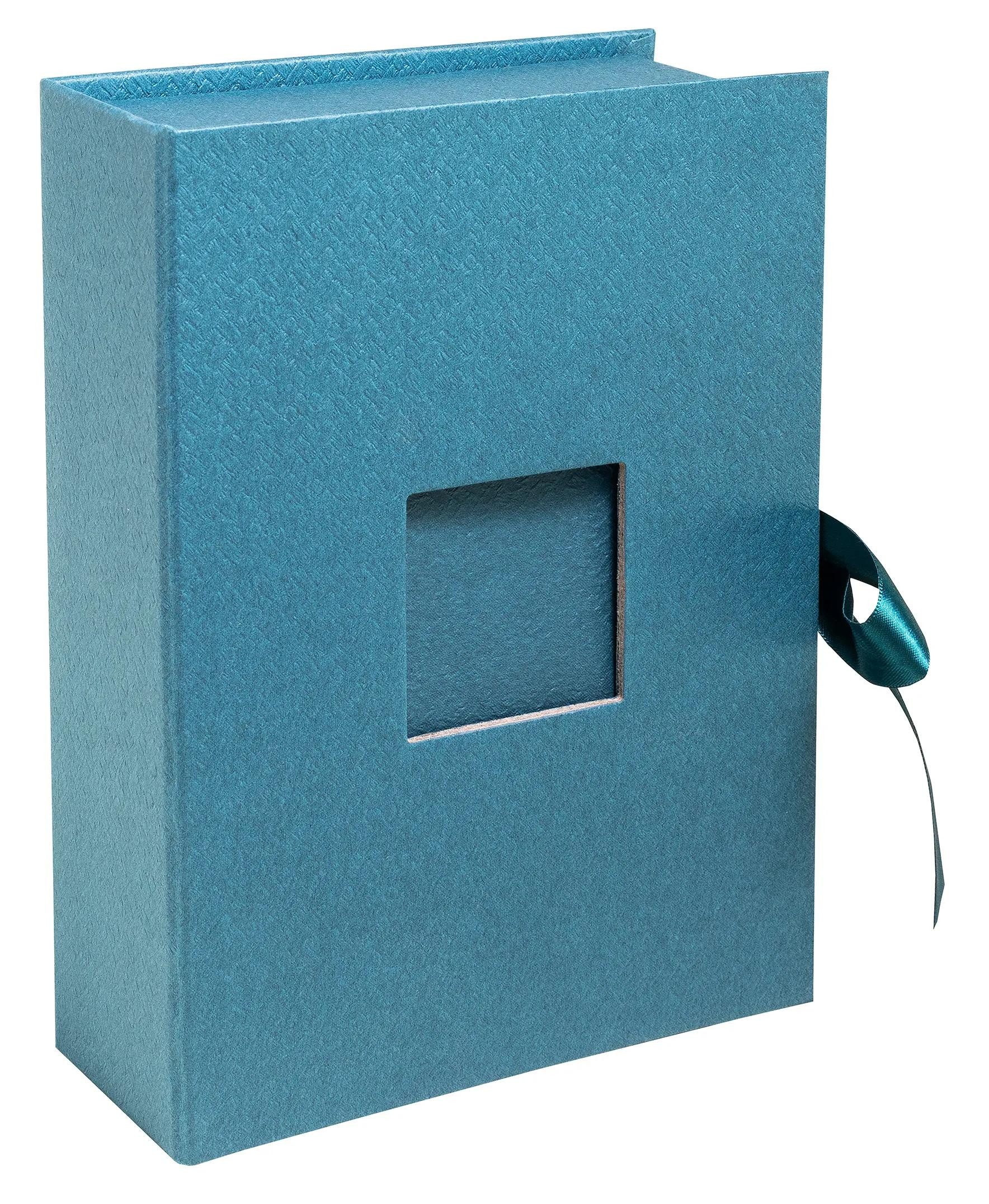 EXACOMPTA Dokumententasche 4x Fotobox OfficeByMe, 20x15x5 cm - Blaugrün - 77603E, Boxen, Stiftebox