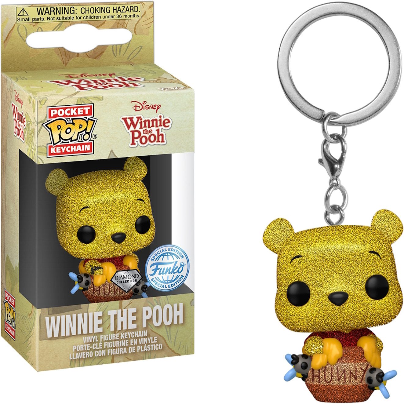 Funko Schlüsselanhänger Winnie the Pooh Diamond günstig online kaufen