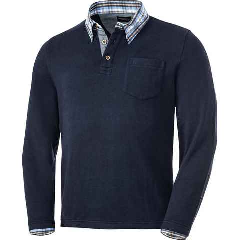 HENSON&HENSON V-Ausschnitt-Pullover optimaler Ganzjahrespullover aus reiner Baumwolle