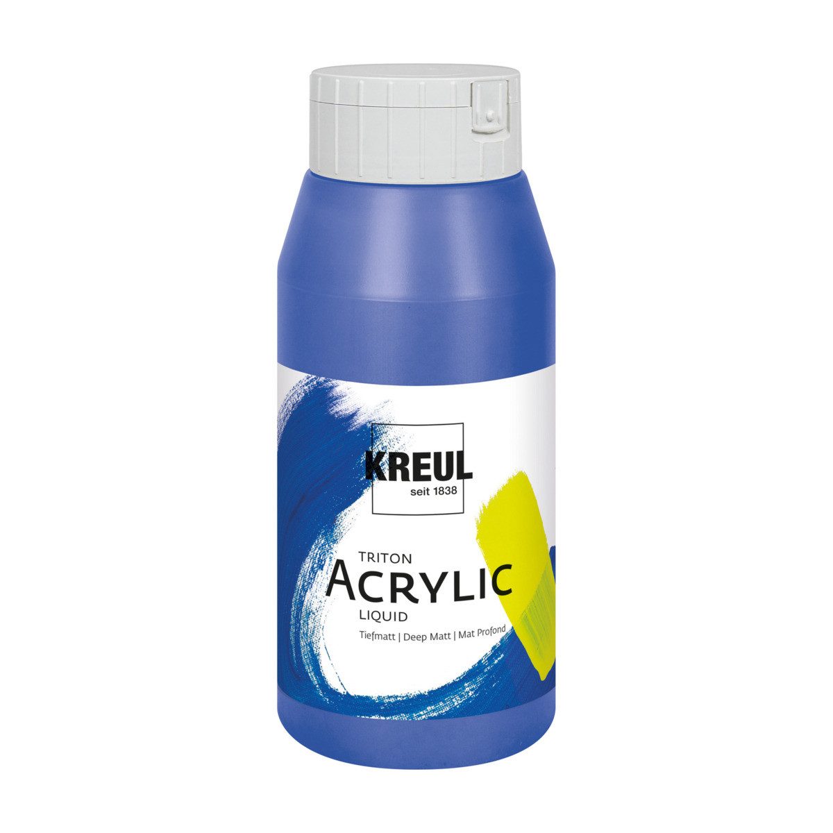 C. KREUL Acrylfarbe KREUL Triton Acrylic Liquid ultramarinblau 750ml