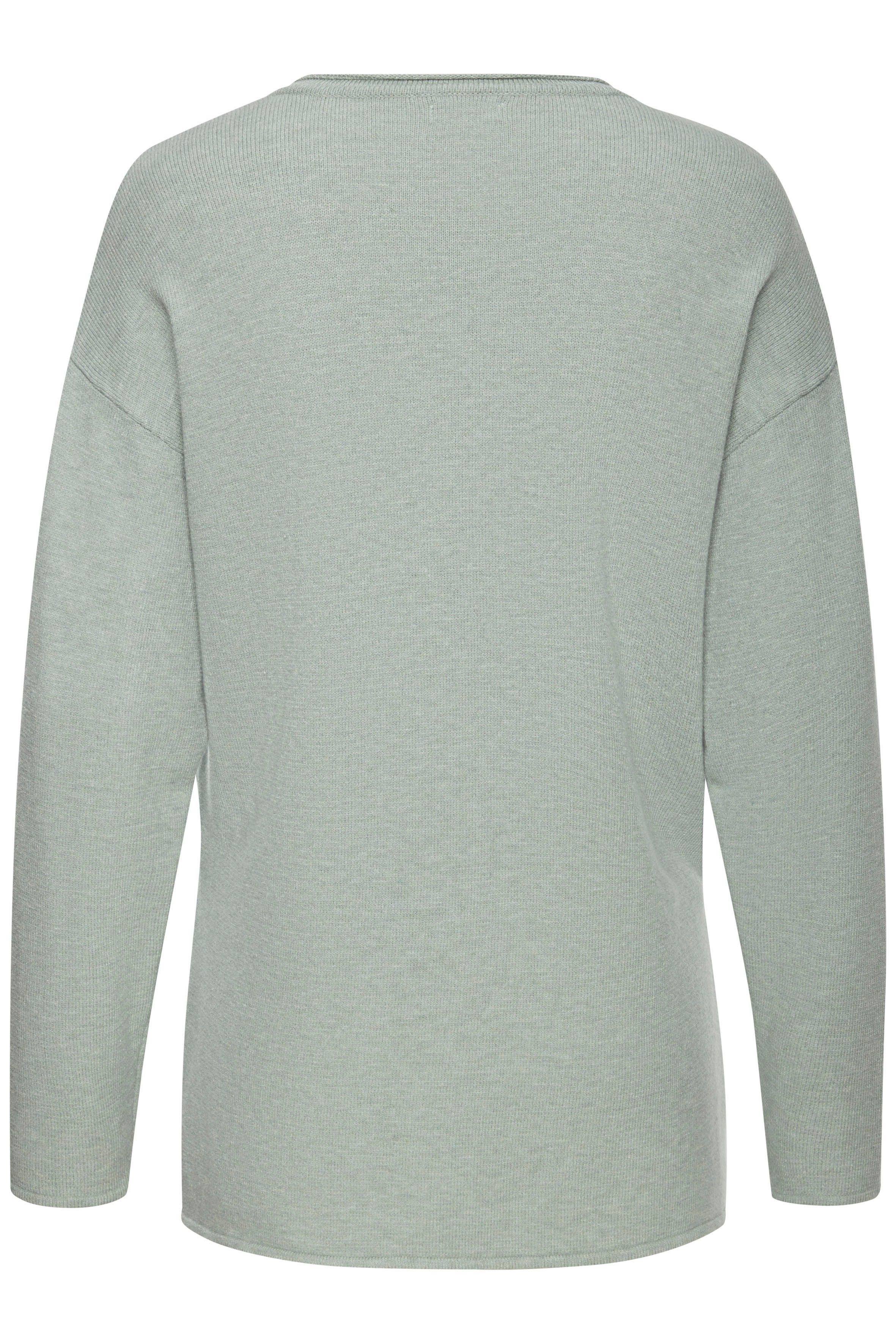 LASCANA Strickpullover lässiger Loungepullover mit seitlichen Schlitz, Loungewear