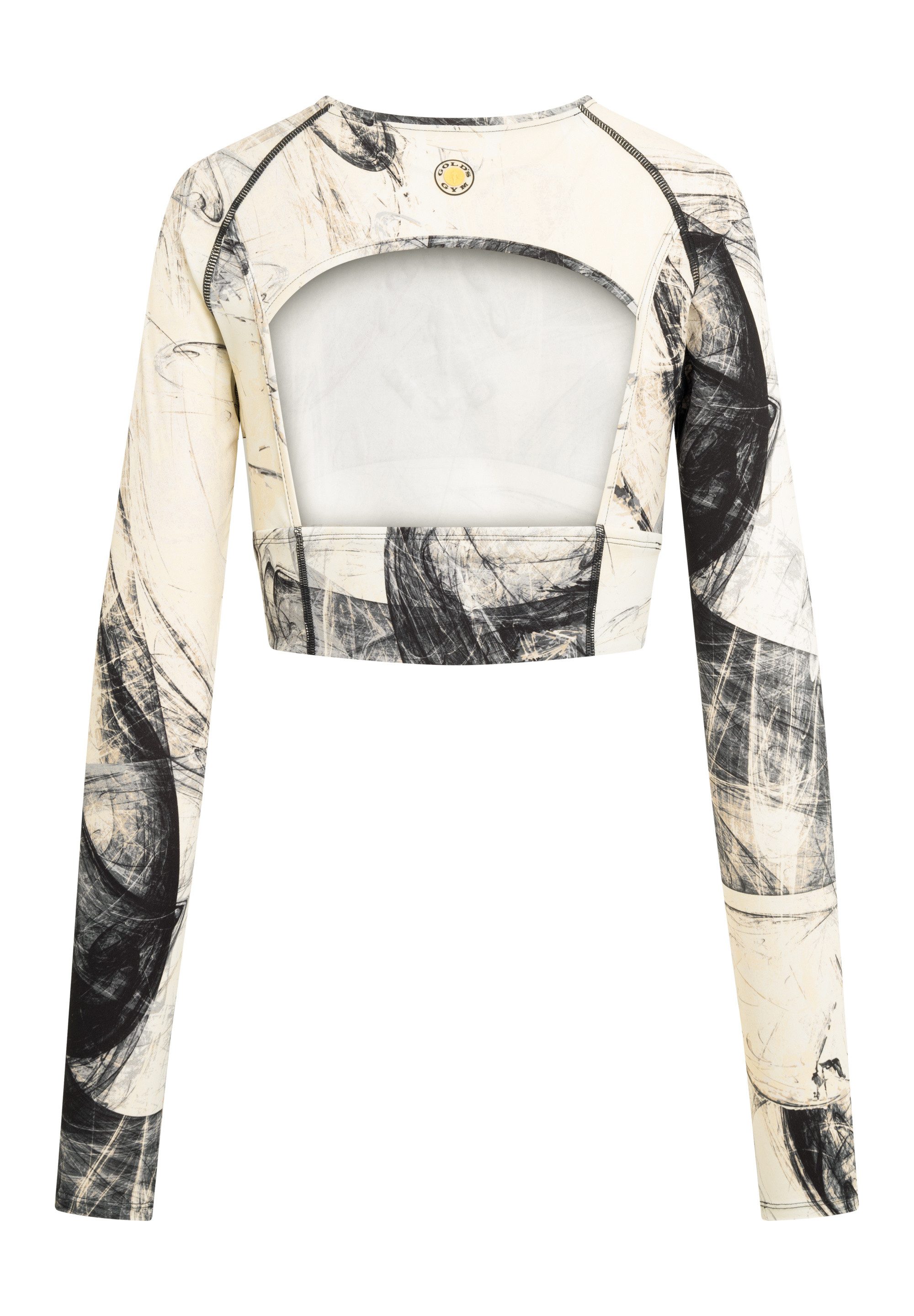 GOLD'S GYM APPAREL Langarmshirt HELEN pilling-resistent, formstabil, atmungsaktiv, schnelltrocknend