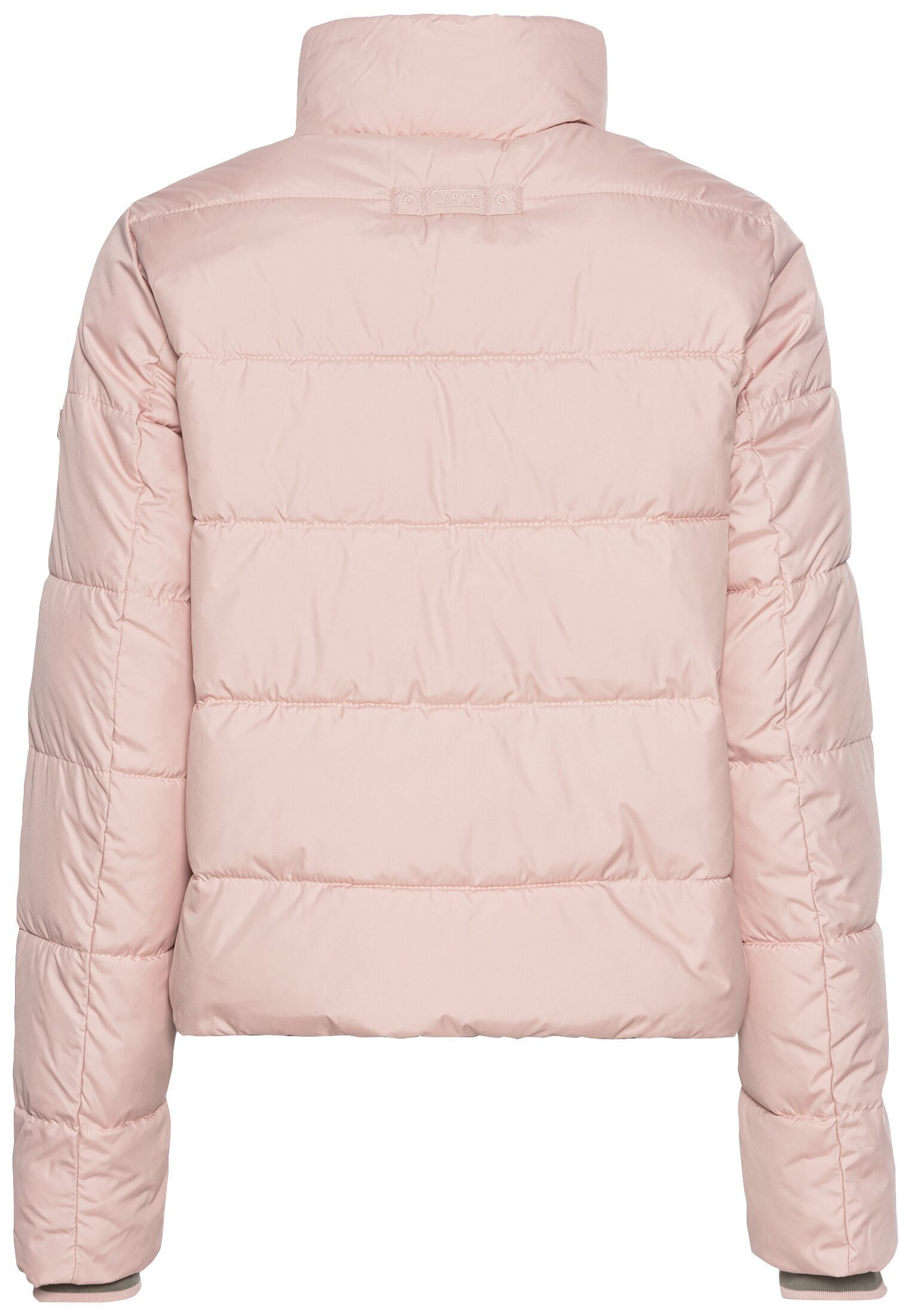 camel active Blouson Cropped Pufferjacke aus recyceltem Polyester günstig online kaufen