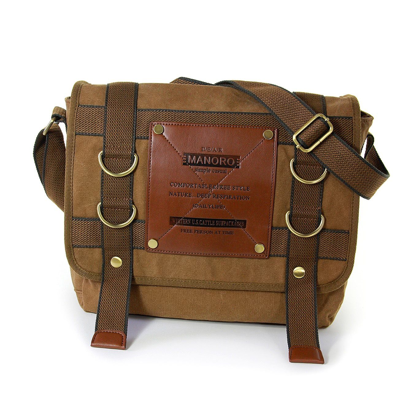 Umhängetasche Manoro Herren Umhängetasche Messenger Bag