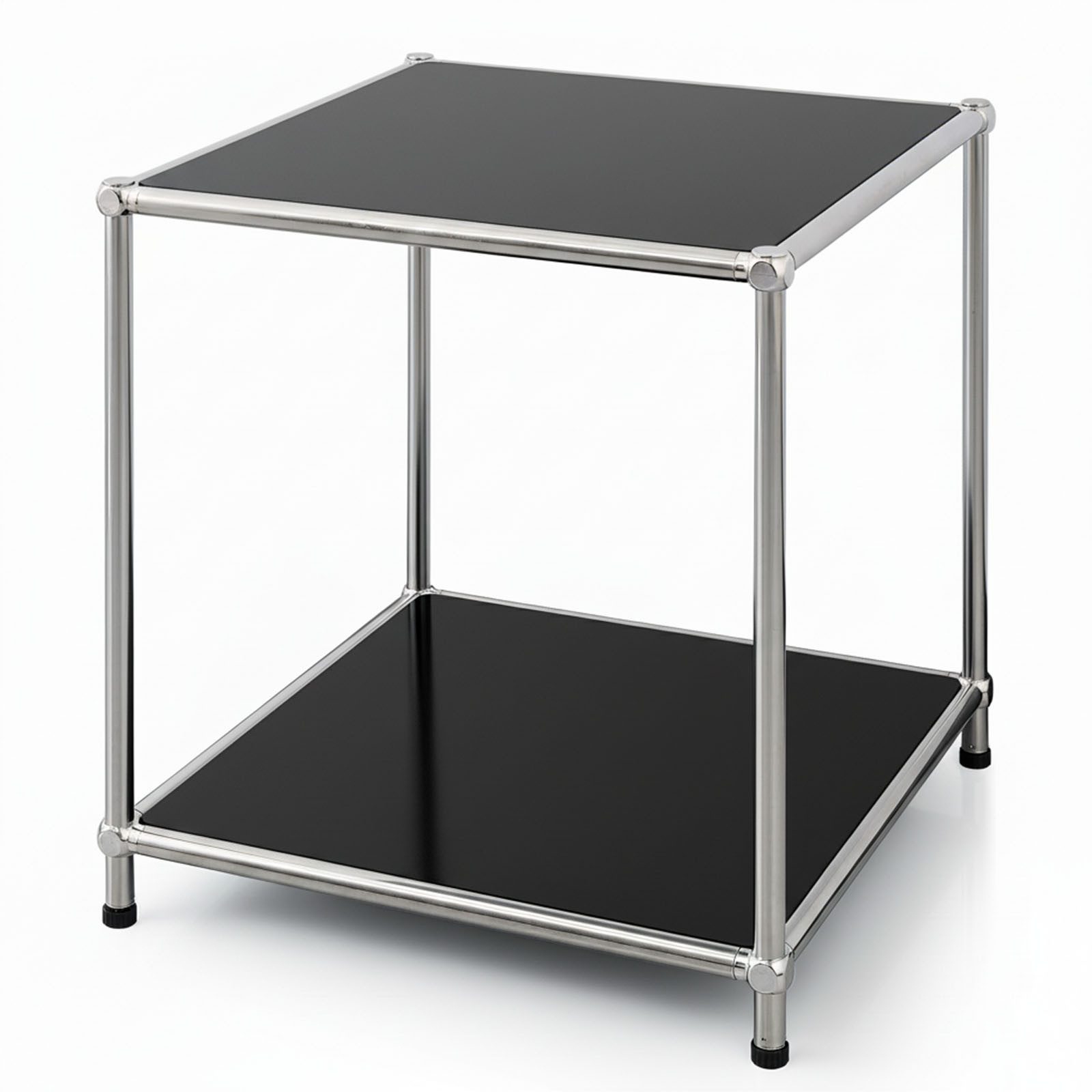 Kubus Standregal Urban Pure-012 Offenes Beistell mit 2 Ablageflächen in 6 Farben, Einzelartikel, Kompakte Bauweise; pflegeleichte Oberfläche