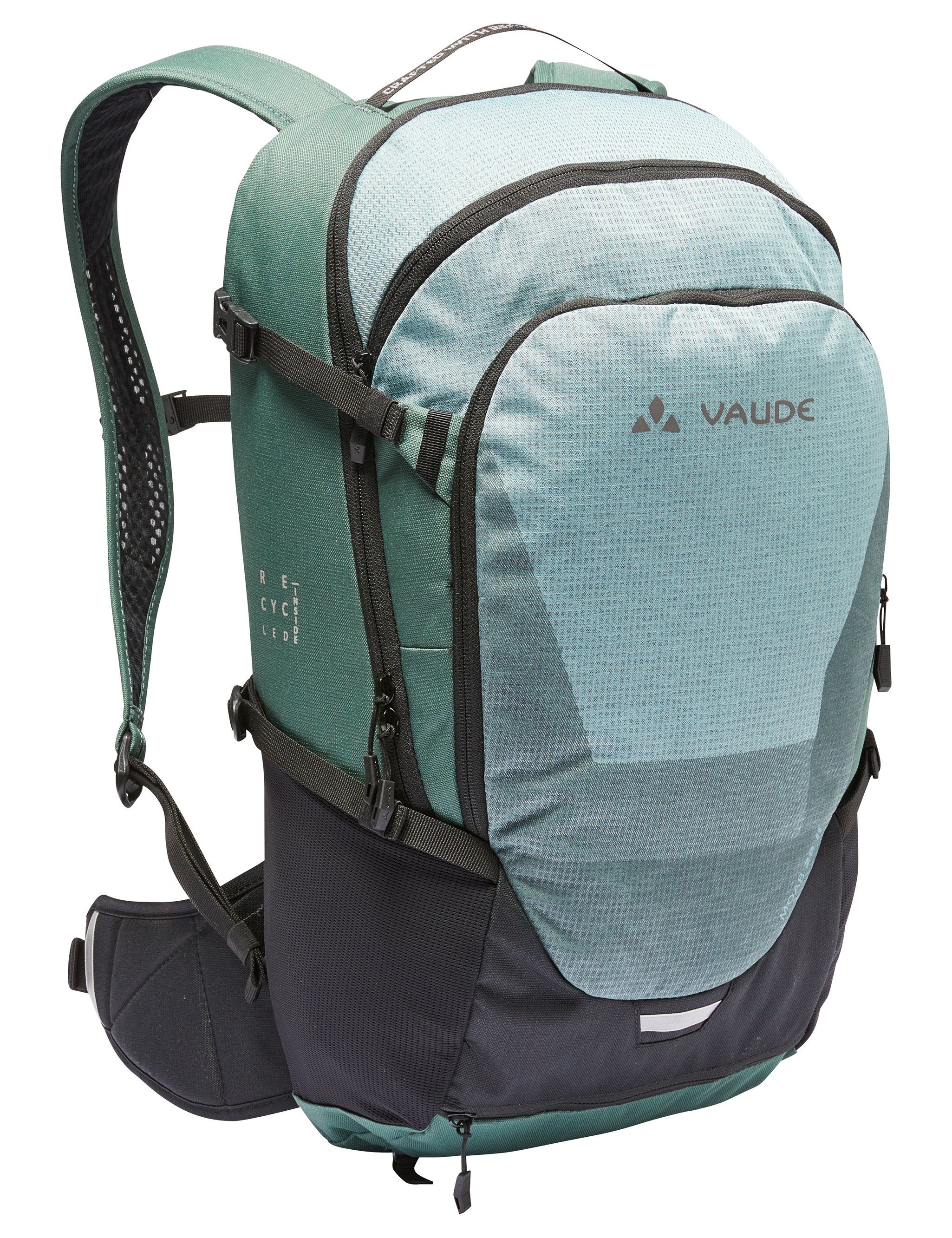 moss VAUDE Moab II Knopf Wanderrucksack 20 Grüner dusty Set), (Kein