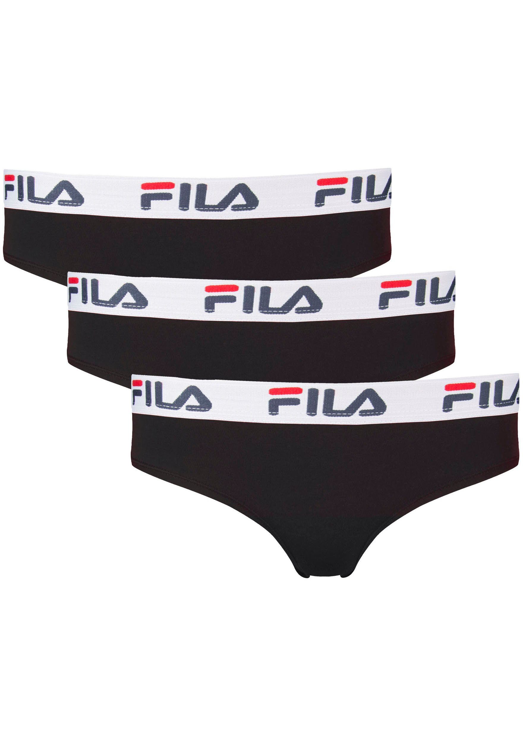 Fila Slip (Packung, 3-St) mit elastischem Logobund