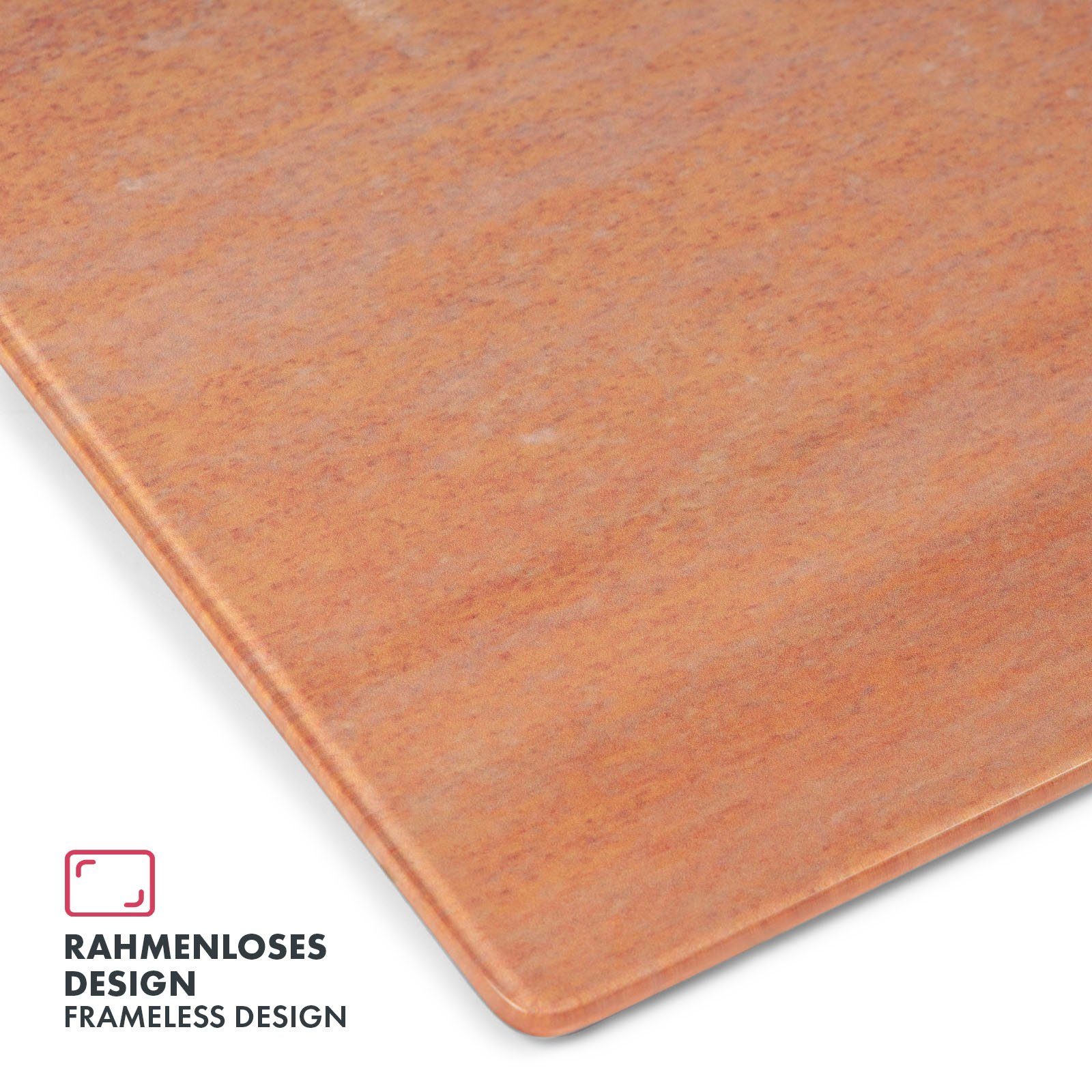 Montagematerial, Brush Farben & Verschiedene Rot Karat Magnete Design-Glas-Memoboard, & - Größen Inkl. Memoboard