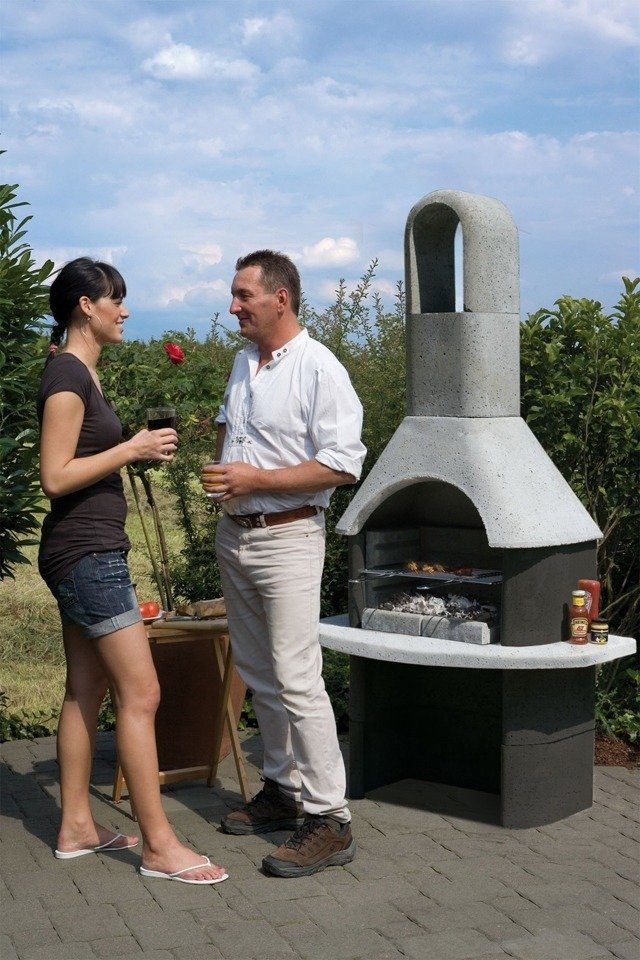 Buschbeck Grillkamin Zamora, BxTxH: 110x65x206 cm