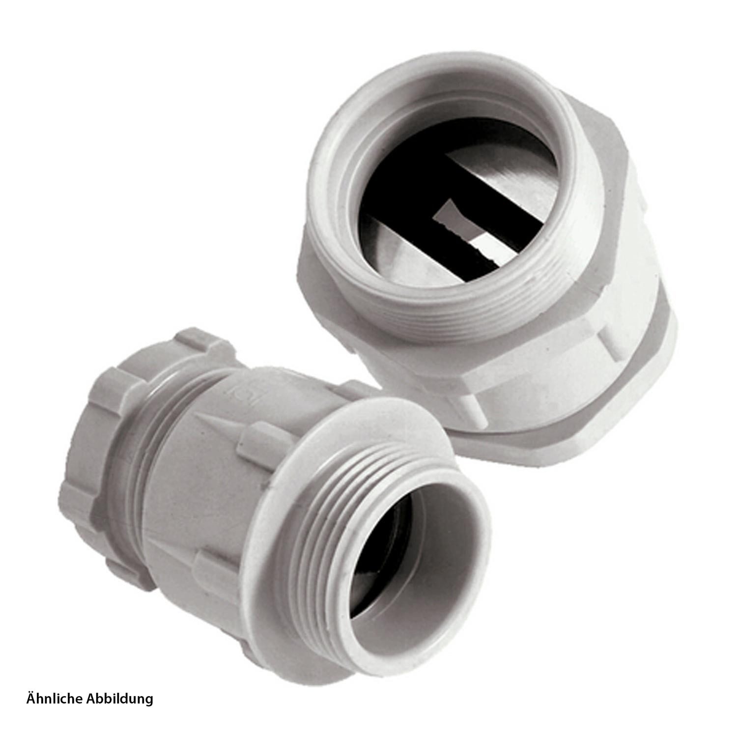 Lapp Kabel Schlauchverschraubung Titel:Flachkabelverschraubung PG16x1,41 Polystyrol (PS) Gewindelänge